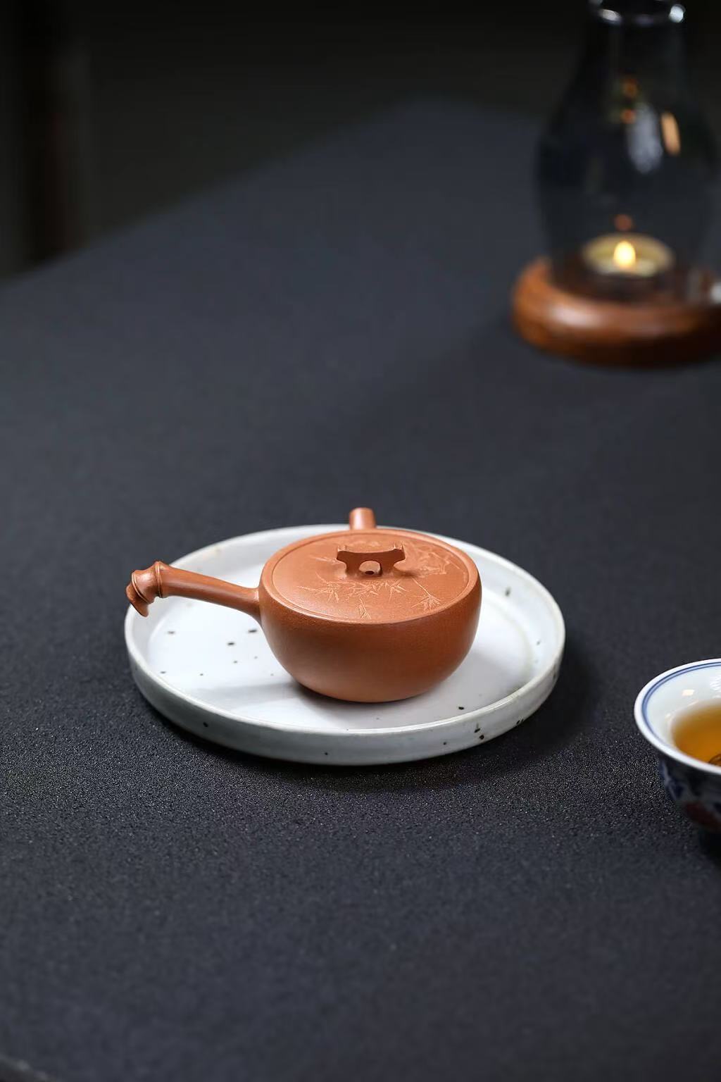 Handmade Yixing Zisha Teapot "Zhu Yun" (Bamboo Rhyme) | 竹韵 - 100ml