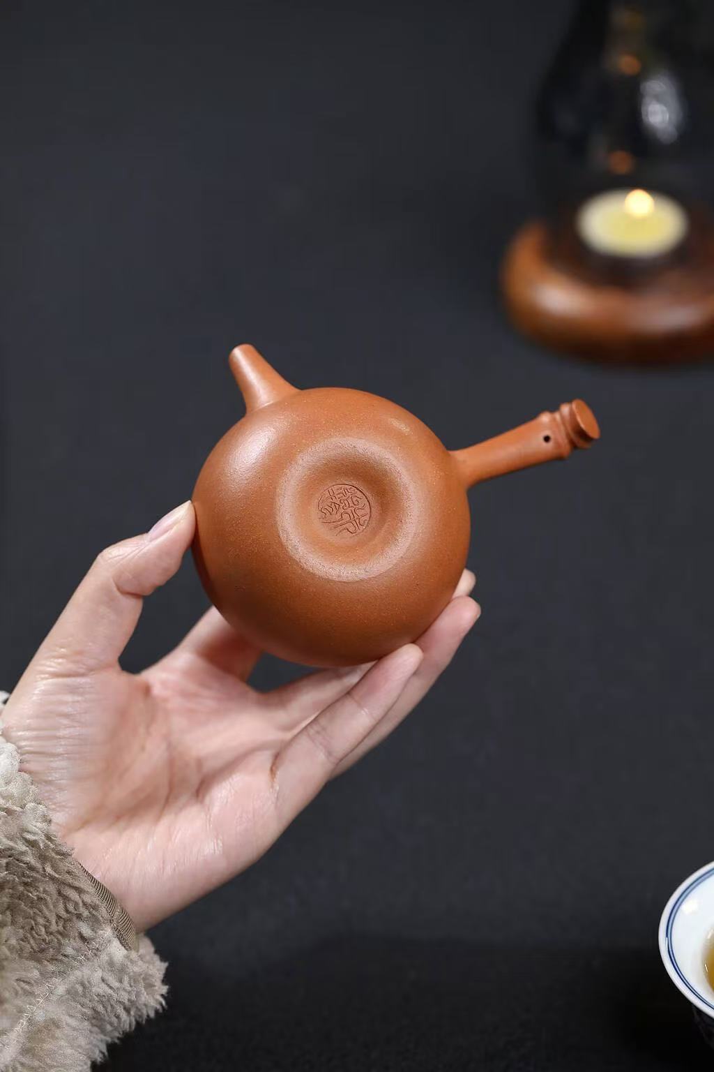 Handmade Yixing Zisha Teapot "Zhu Yun" (Bamboo Rhyme) | 竹韵 - 100ml