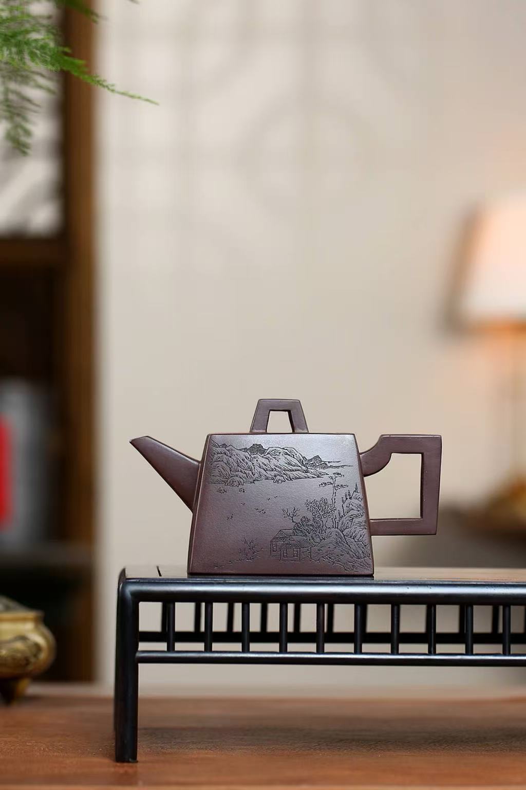 Handmade Yixing Zisha Teapot "Sheng Fang" | 升方 - 190ml