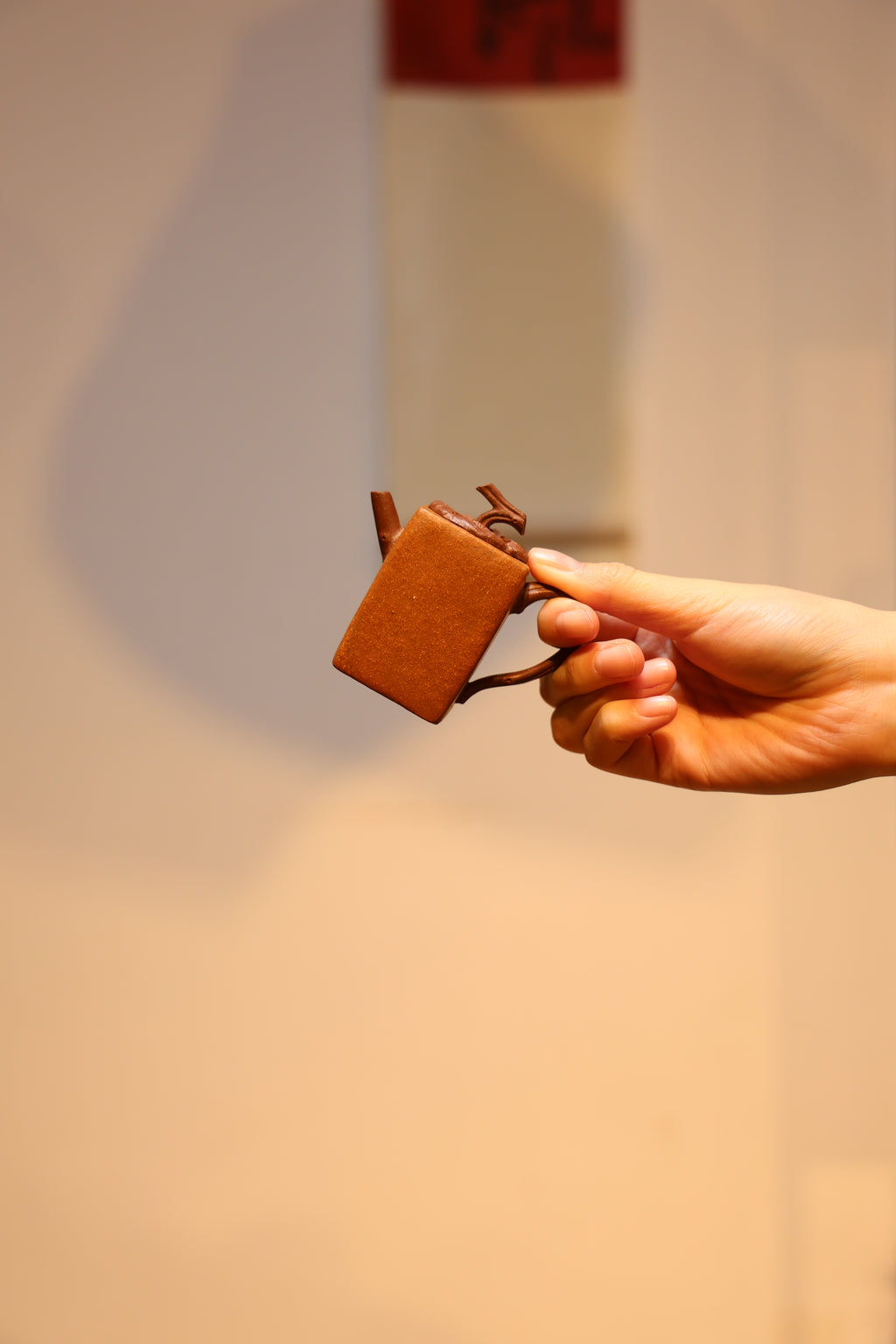Handmade Yixing Zisha Teapot "Ru Shi Fang Shi" (Square Persimmon) | 如是方柿 - 180ml