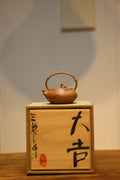 Handmade Yixing Zisha Teapot "Hua Yu Ti Liang" (Eclosion) | 化羽提梁 - 90ml