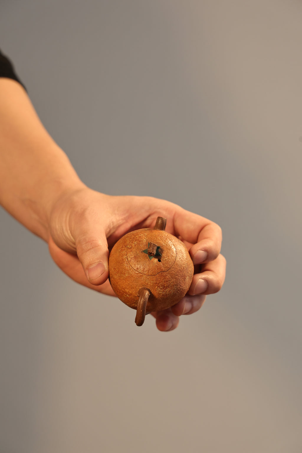 Handmade Yixing Zisha Teapot "Zi Zai Ye Ju"(Freedom Tangerine) | 自在野桔壶 - 91ml