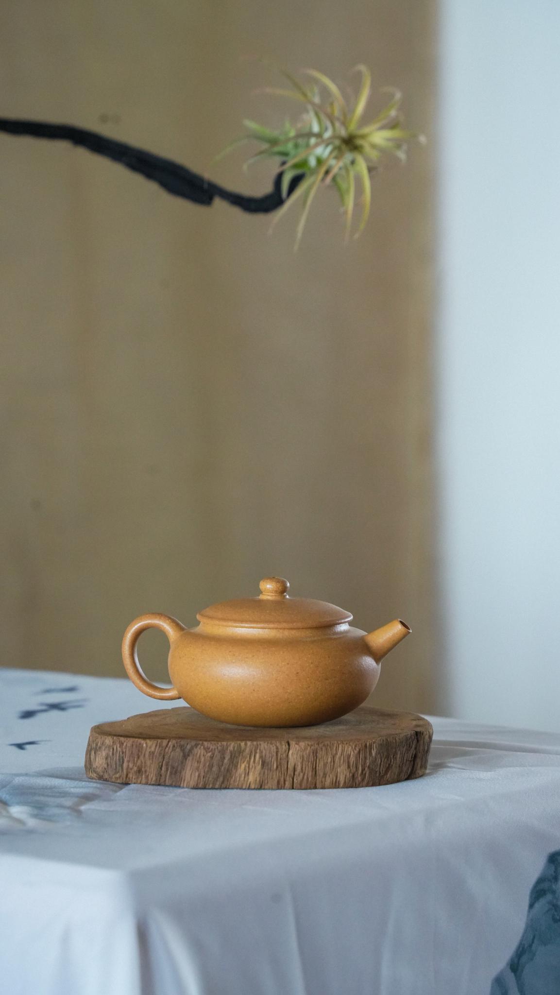 Handmade Yixing Zisha Teapot "Su Ying" (Plain Shadow) | 素影 - 150ml