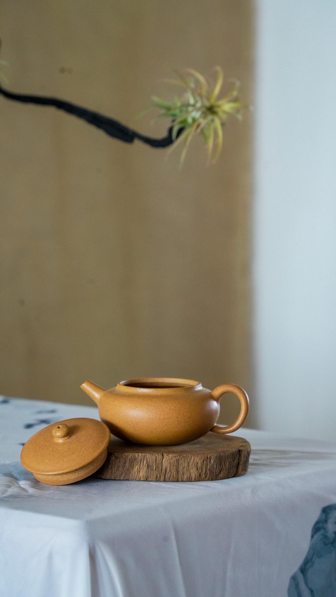 Handmade Yixing Zisha Teapot "Su Ying" (Plain Shadow) | 素影 - 150ml