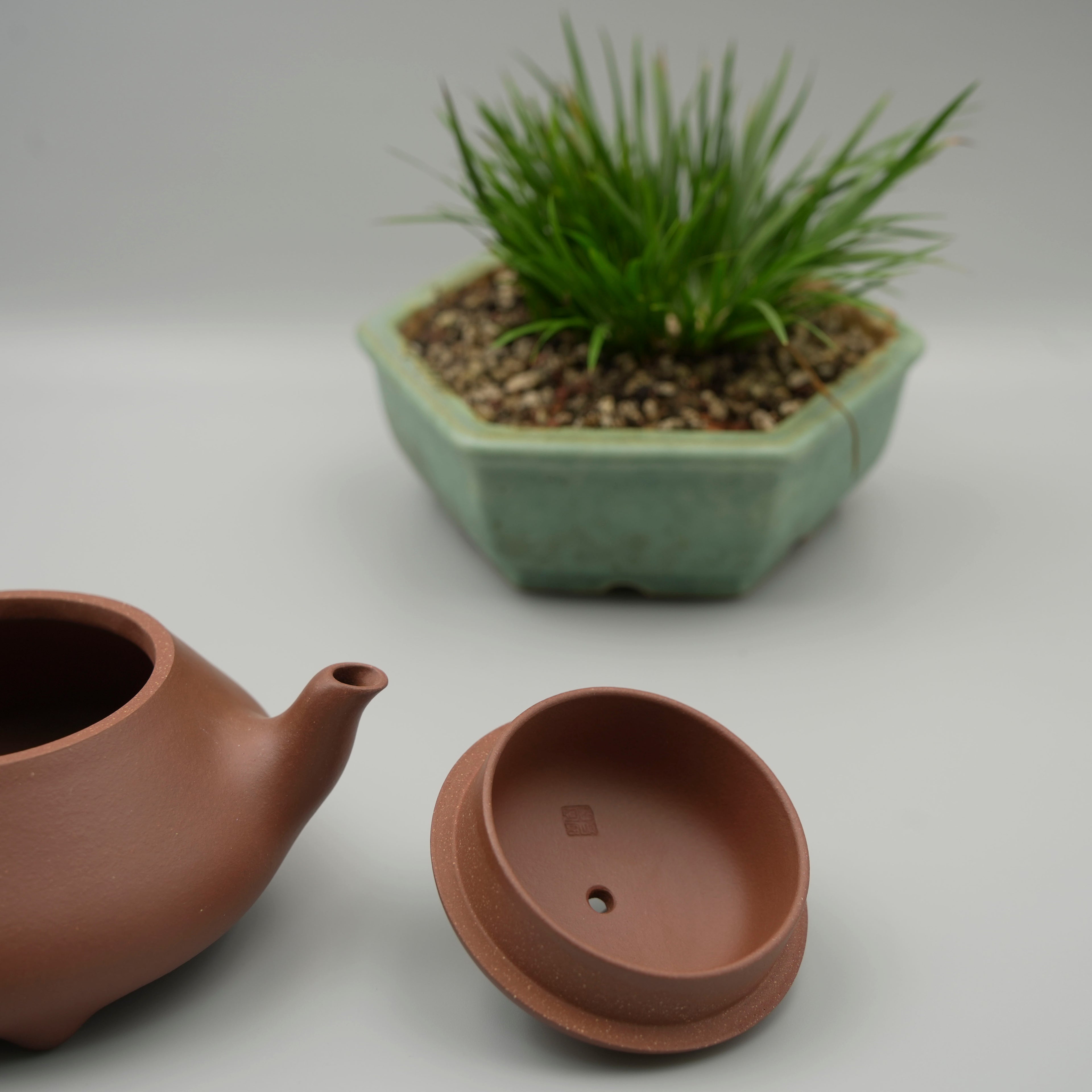 Handmade Yixing Zisha Teapot "Han Tang Shi Piao" | 汉棠石瓢 - 250ml