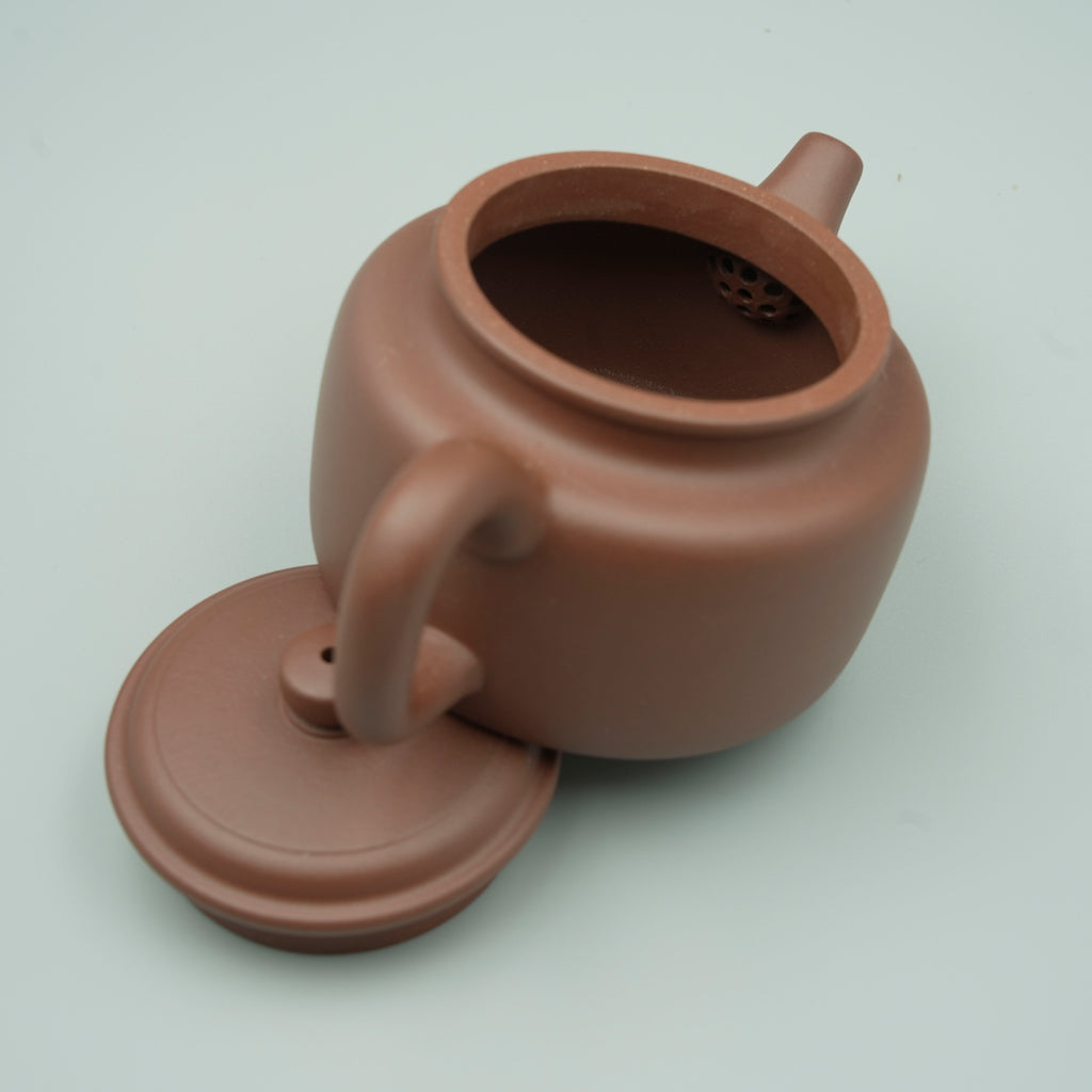 Handmade Yixing Zisha Teapot "De Zhong" (Bell of Virtue) | 德钟壶 - 260ml