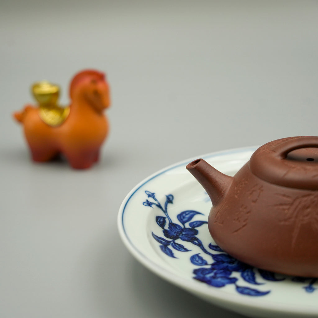 Handmade Yixing Zisha Teapot "Ying Piao" | 影瓢 - 150ml