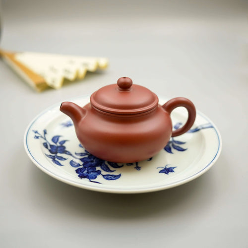 Handmade Yixing Zisha Teapot "Da Hong Pao Fang Gu" | 大红袍仿古 - 201ml