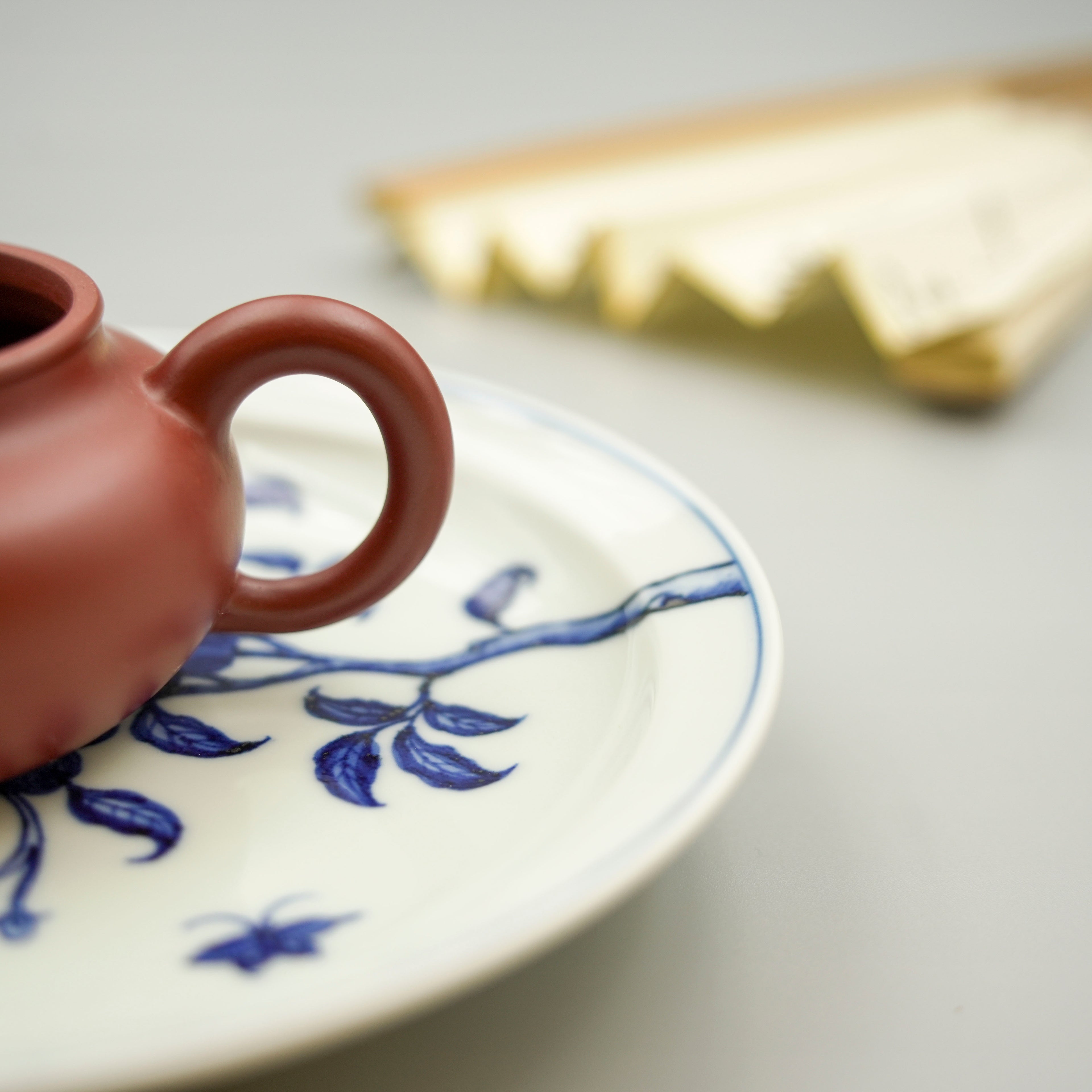 Handmade Yixing Zisha Teapot "Da Hong Pao Fang Gu" (Resembling Antiquity) | 大红袍仿古 - 201ml