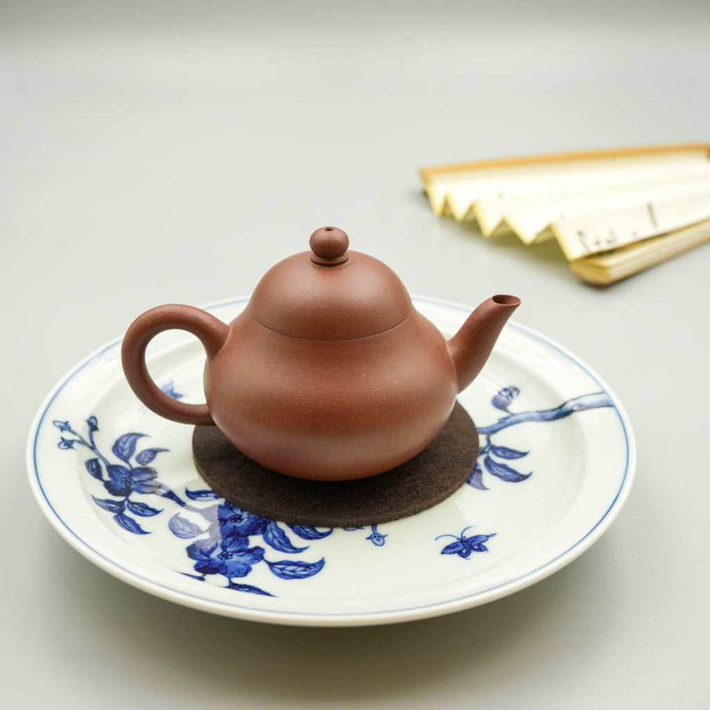 Fully Handmade Yixing Zisha Teapot "Li Xing" (Classic Pear Shape) | 梨形 - 130ml