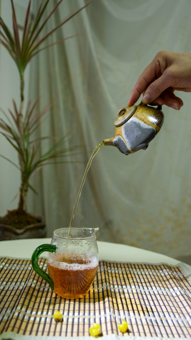 Traditional Style Zisha Teapot "Chai Shao Shi Piao"