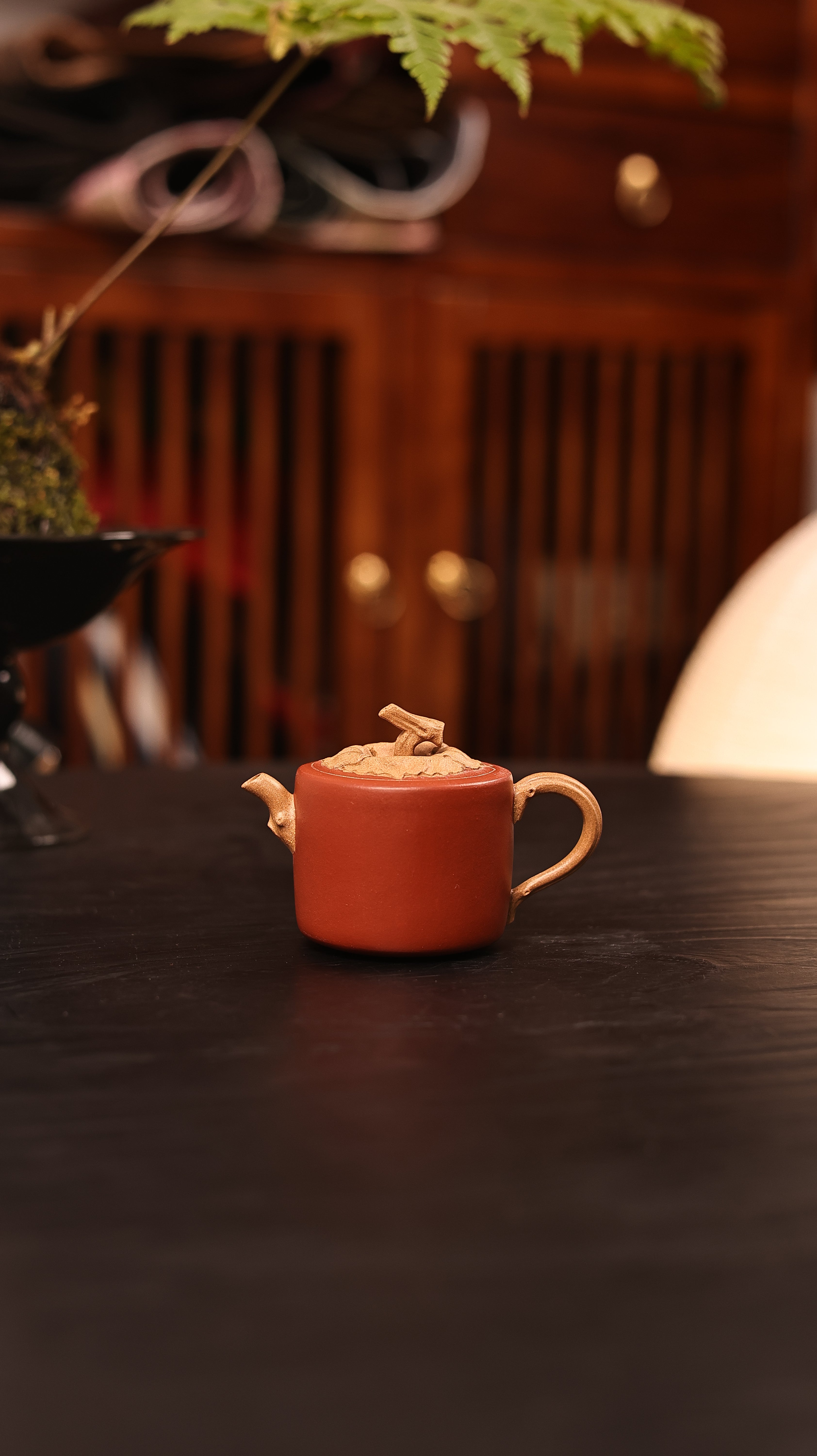 Handmade Yixing Zisha Teapot "Liu Shi Ji Xiang" (Six Auspicious Persimmons) | 六柿吉祥 - 94ml