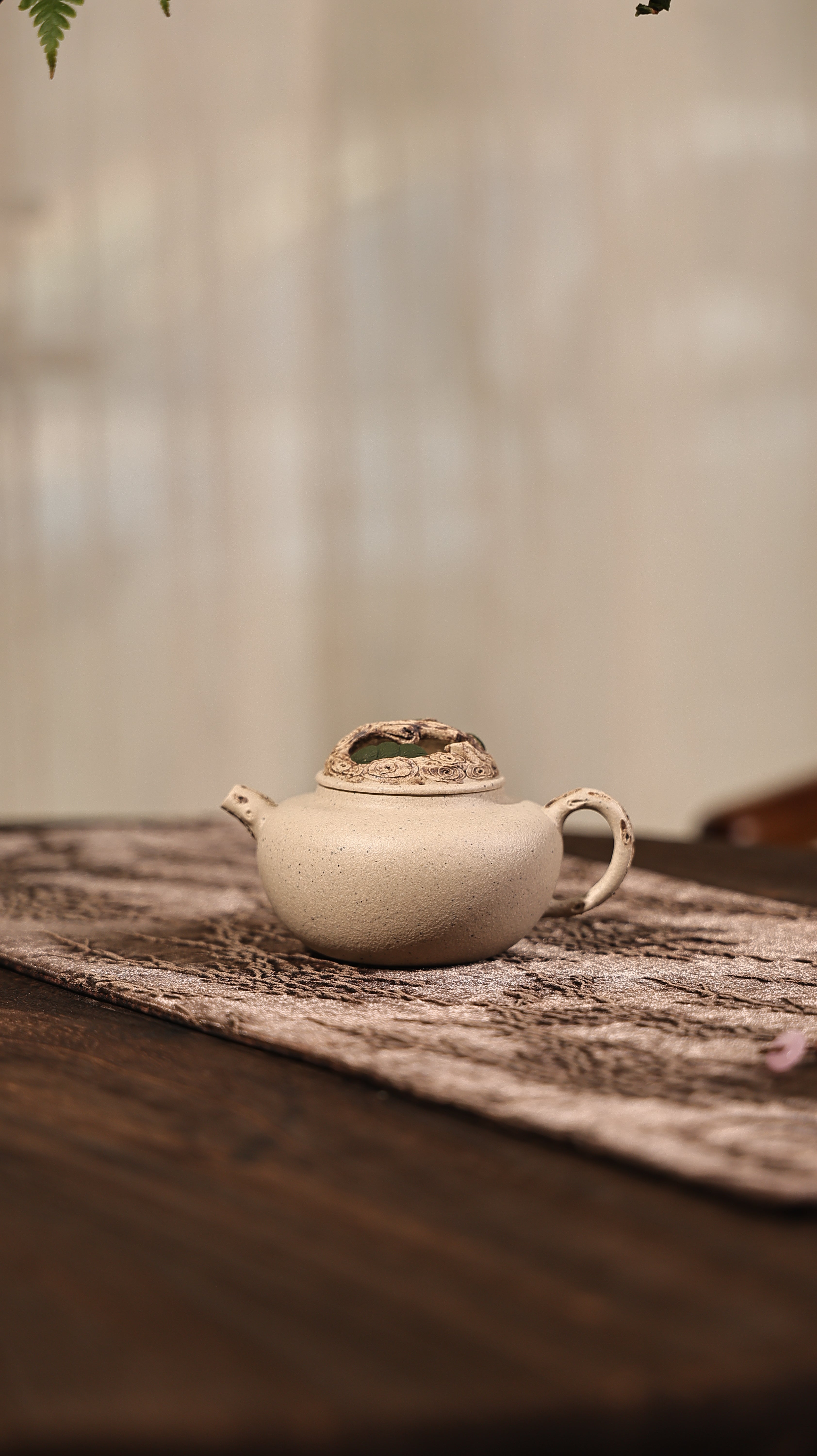 Handmade Yixing Zisha Teapot - "Yun Song" (Cloud Pine) | 云松- 103ml