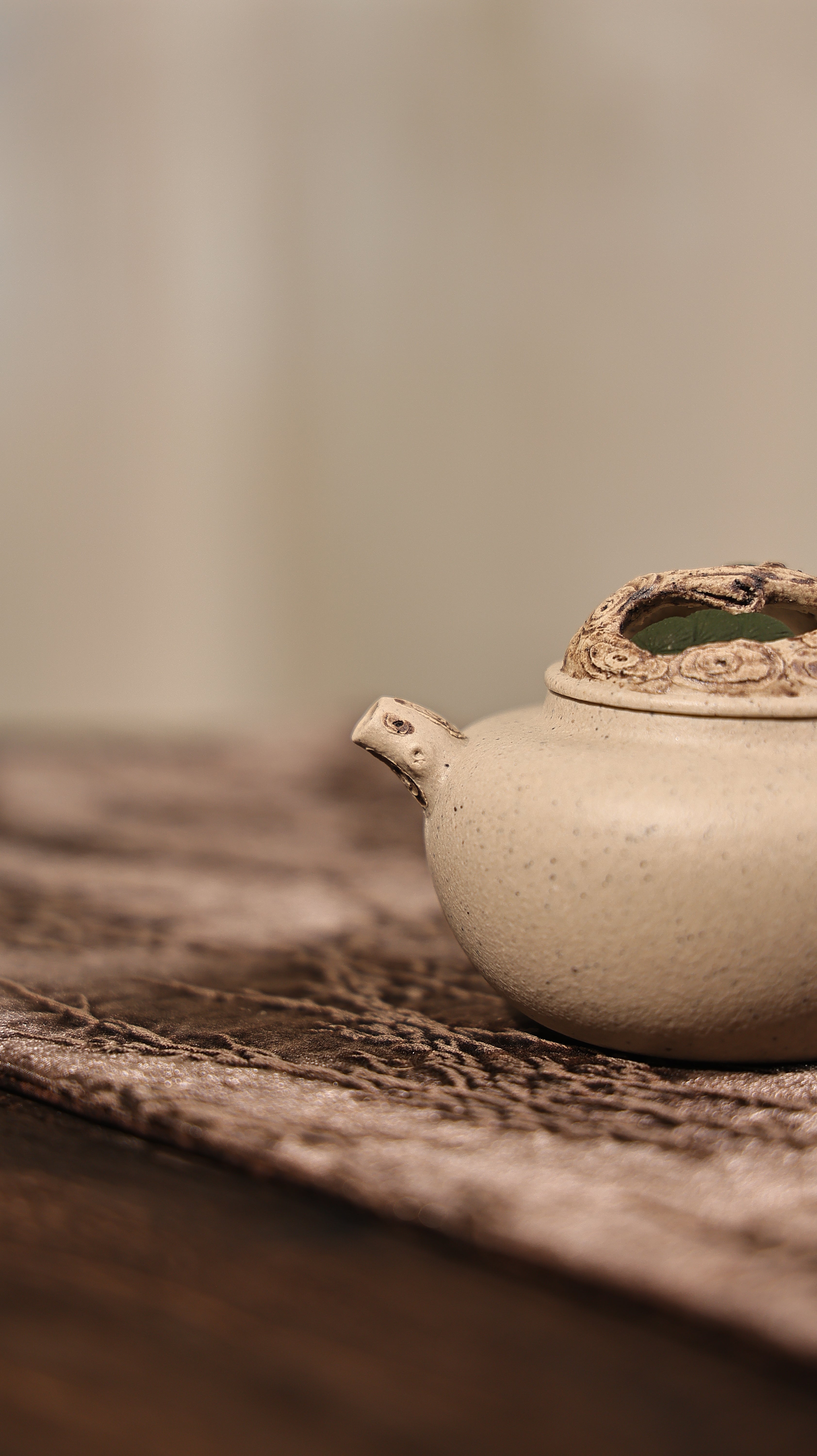 Handmade Yixing Zisha Teapot - "Yun Song" (Cloud Pine) | 云松- 103ml