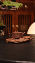 Handmade Yixing Zisha Teapot "Xue Song" (Snow Pine) | 雪松- 102ml