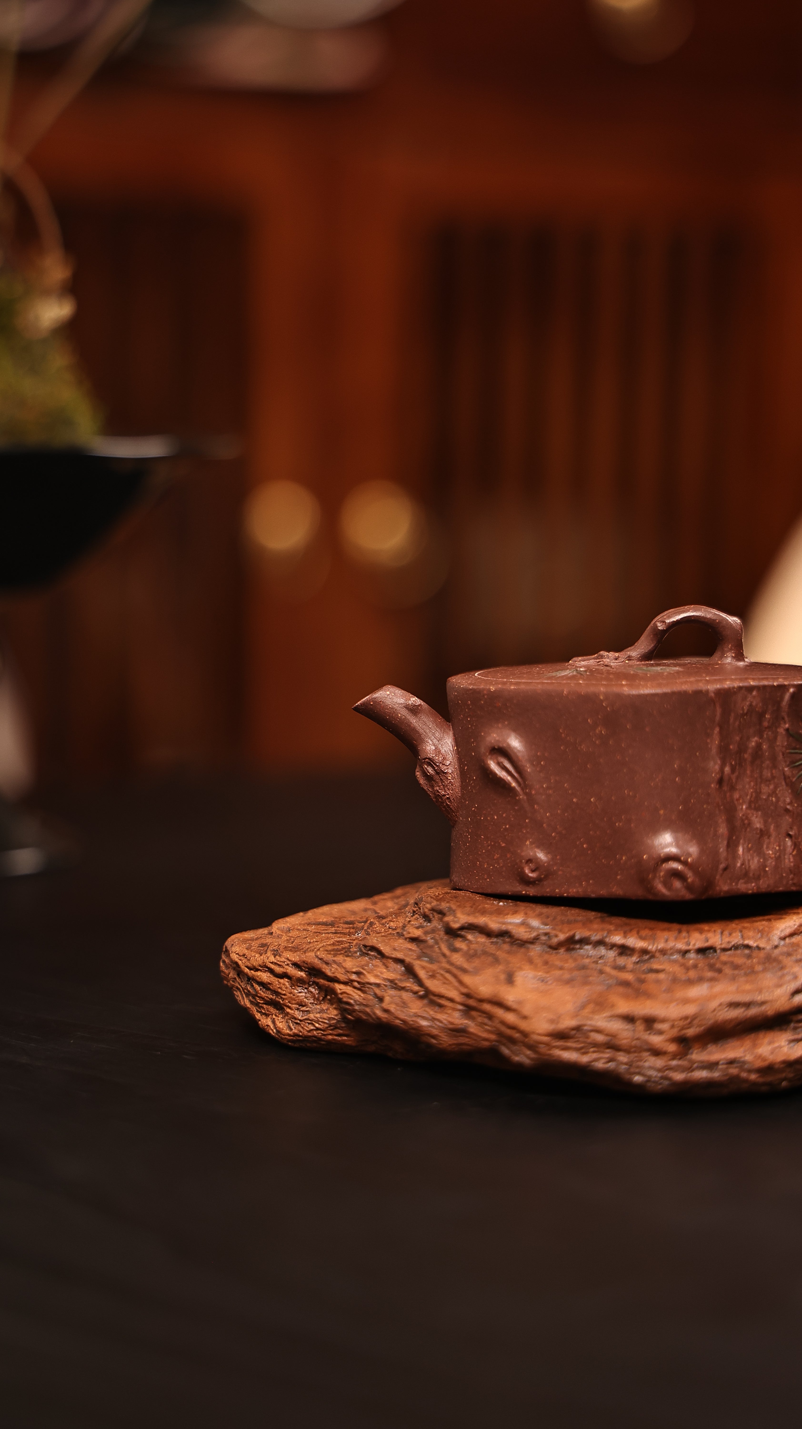 Handmade Yixing Zisha Teapot "Xue Song" (Snow Pine) | 雪松- 102ml