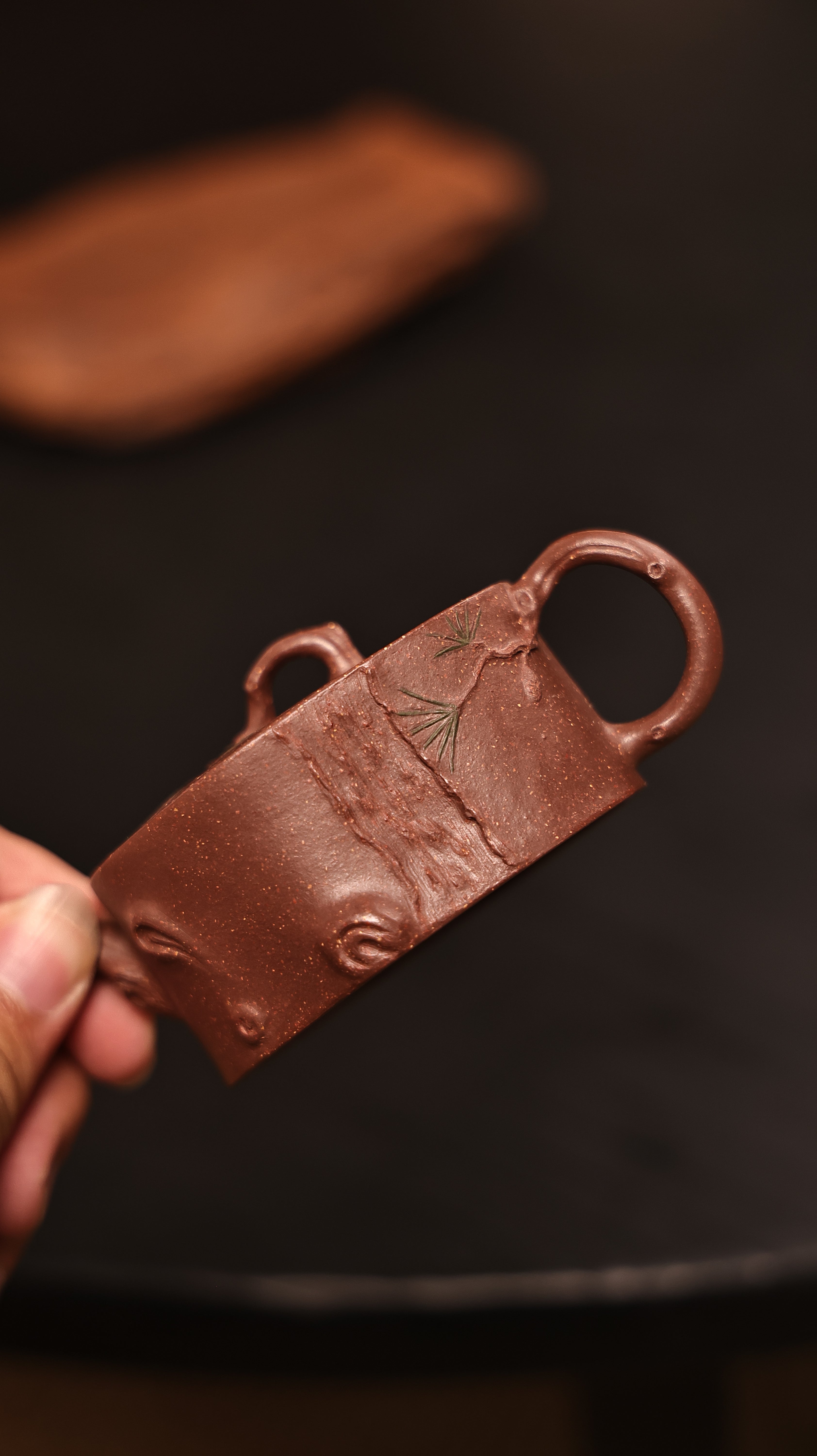 Handmade Yixing Zisha Teapot "Xue Song" (Snow Pine) | 雪松- 102ml