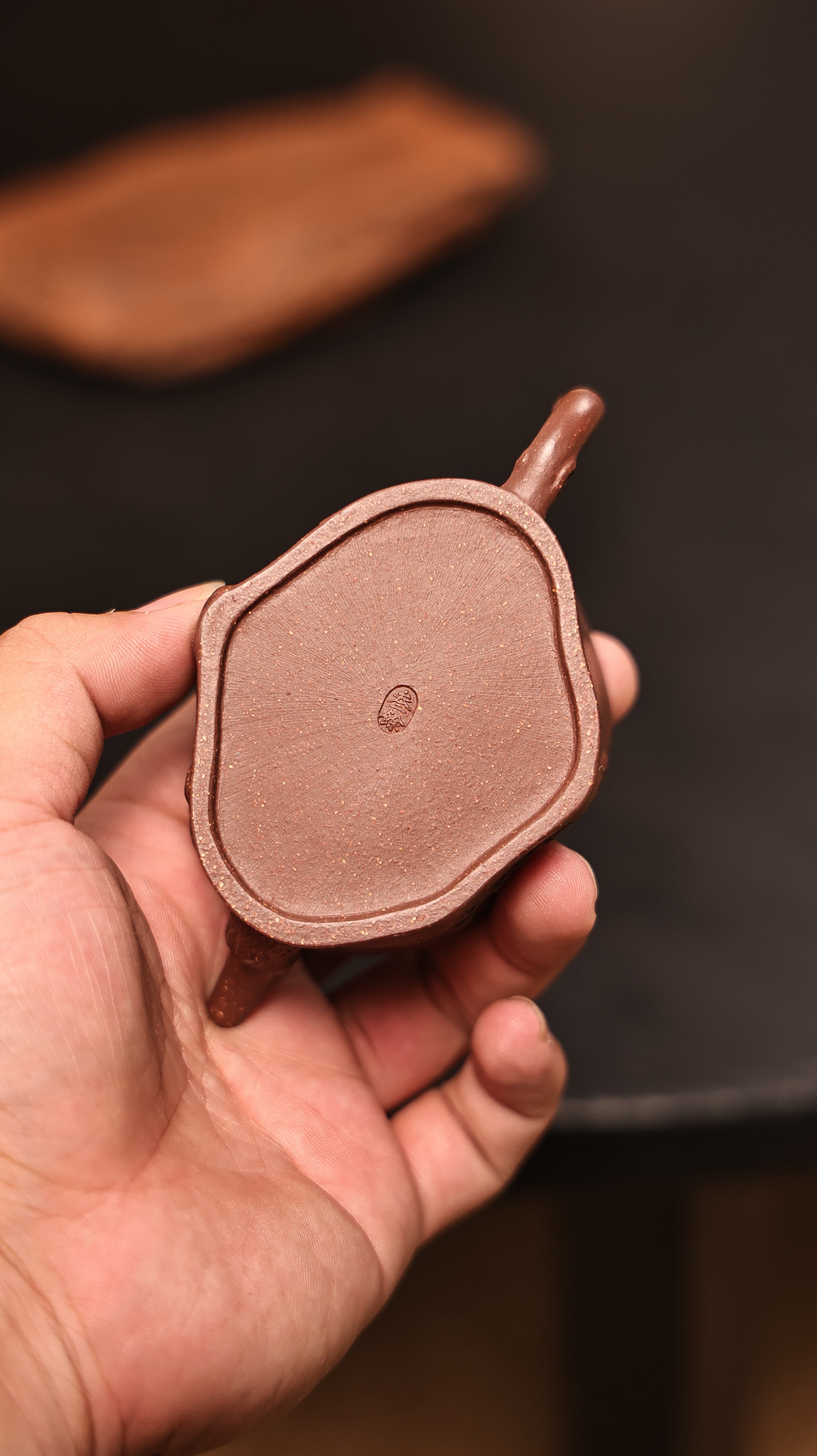 Handmade Yixing Zisha Teapot "Xue Song" (Snow Pine) | 雪松- 102ml