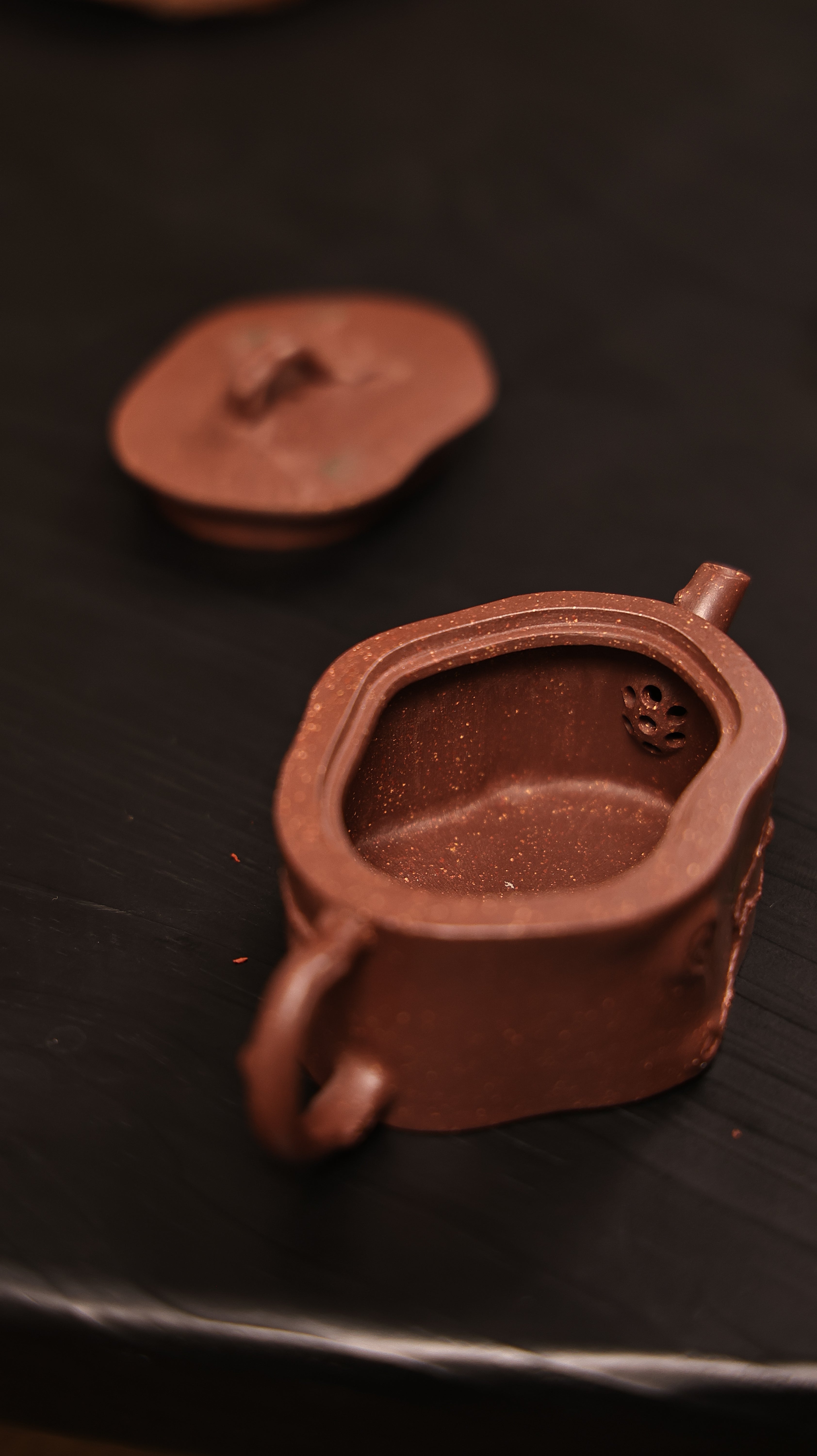 Handmade Yixing Zisha Teapot "Xue Song" (Snow Pine) | 雪松- 102ml