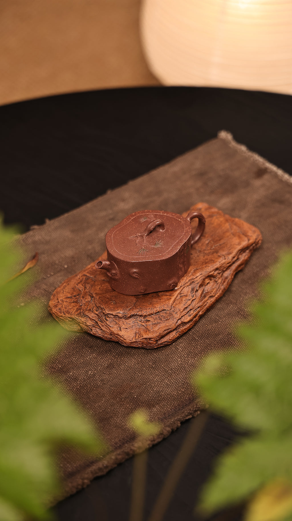 Handmade Yixing Zisha Teapot "Xue Song" (Snow Pine) | 雪松- 102ml