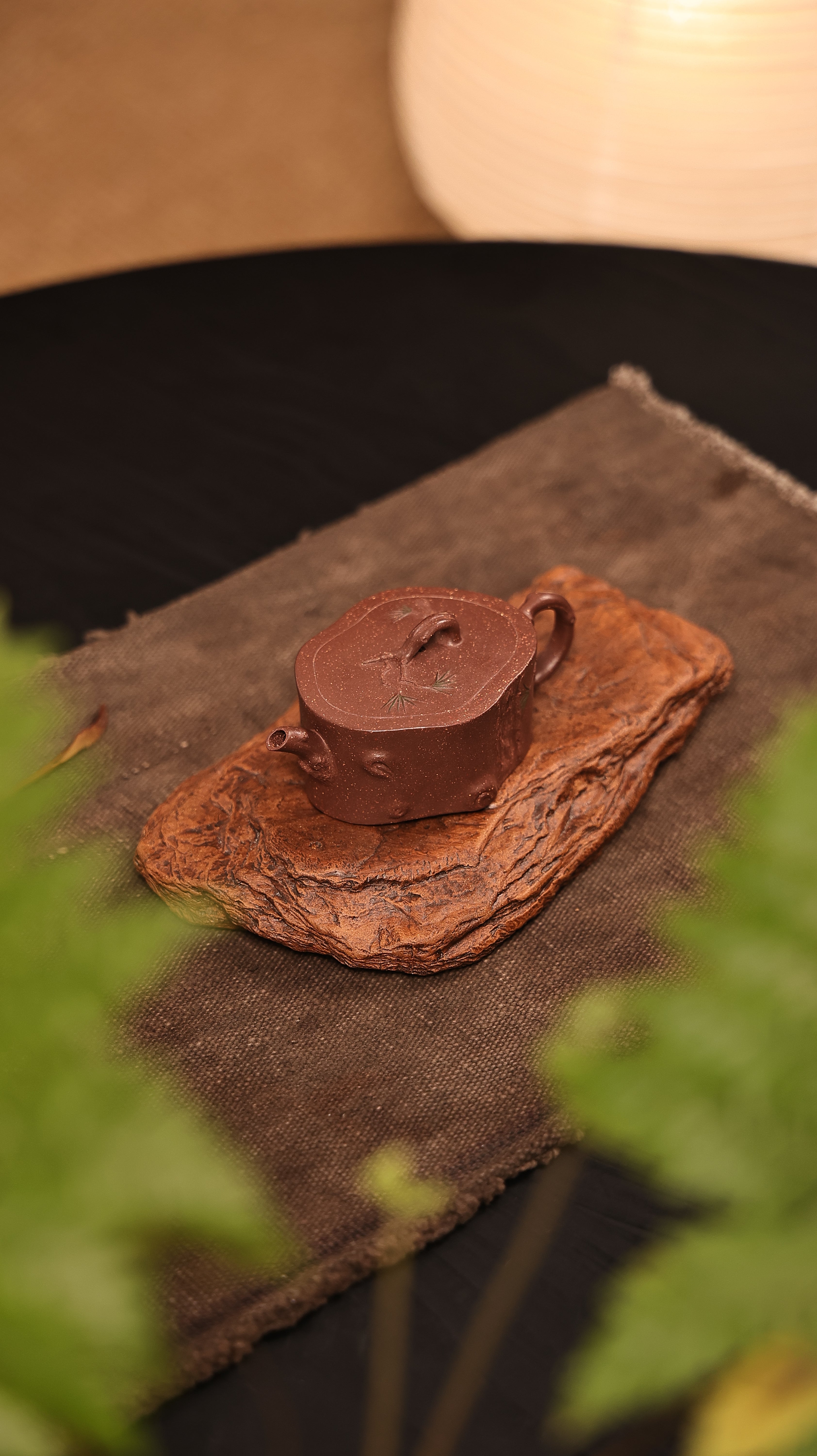 Handmade Yixing Zisha Teapot "Xue Song" (Snow Pine) | 雪松- 102ml