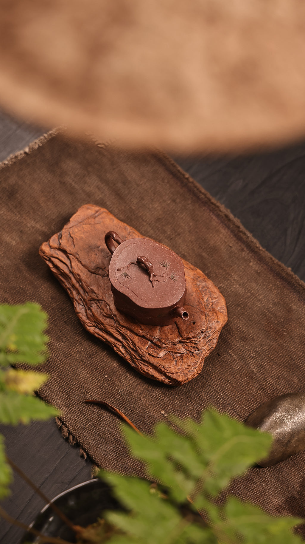 Handmade Yixing Zisha Teapot "Xue Song" (Snow Pine) | 雪松- 102ml