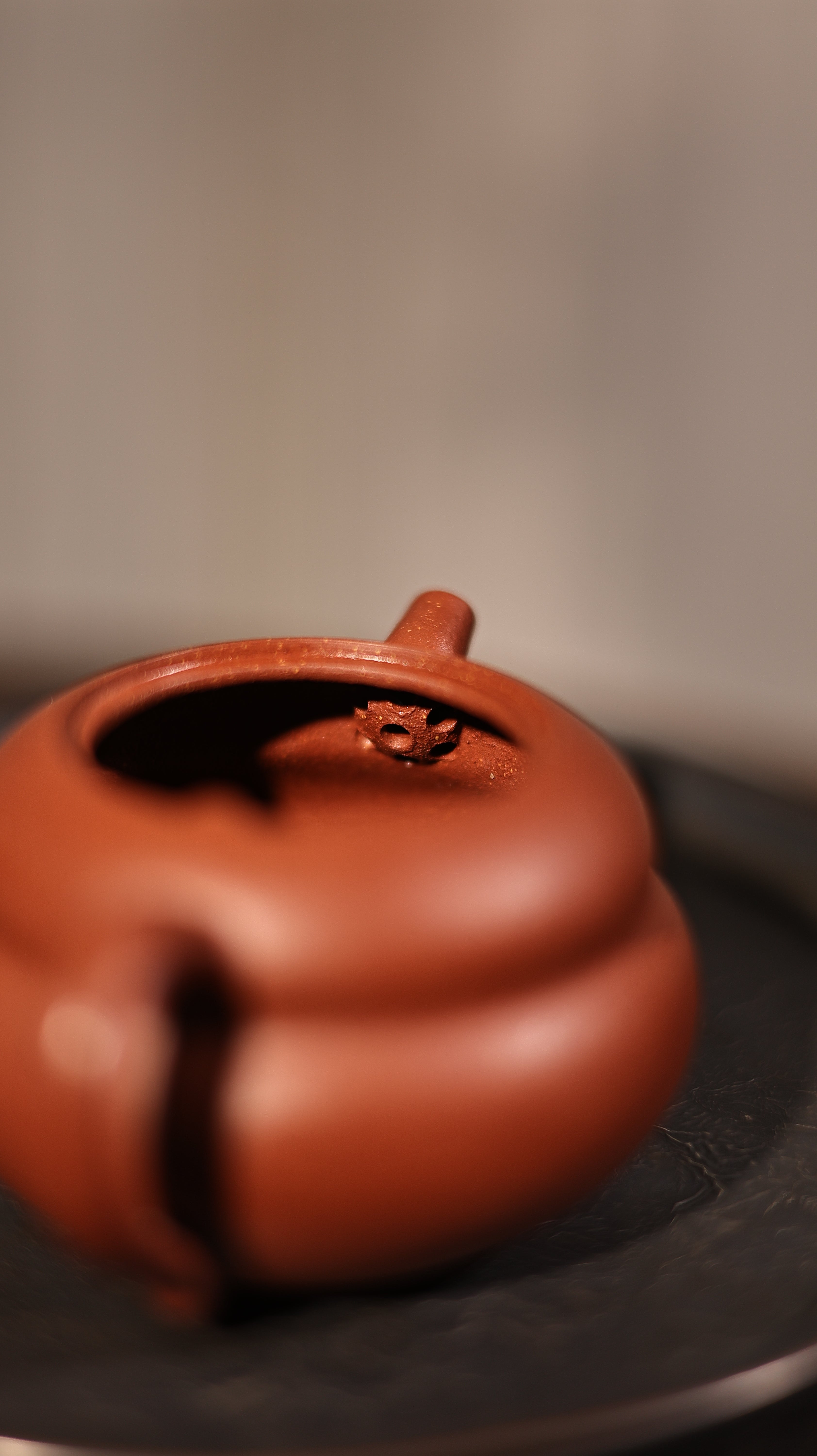 Handmade Yixing Zisha Teapot "Fu Yuan Hu Lu" (Fortunate Gourd) | 福圆葫芦 - 93 ml