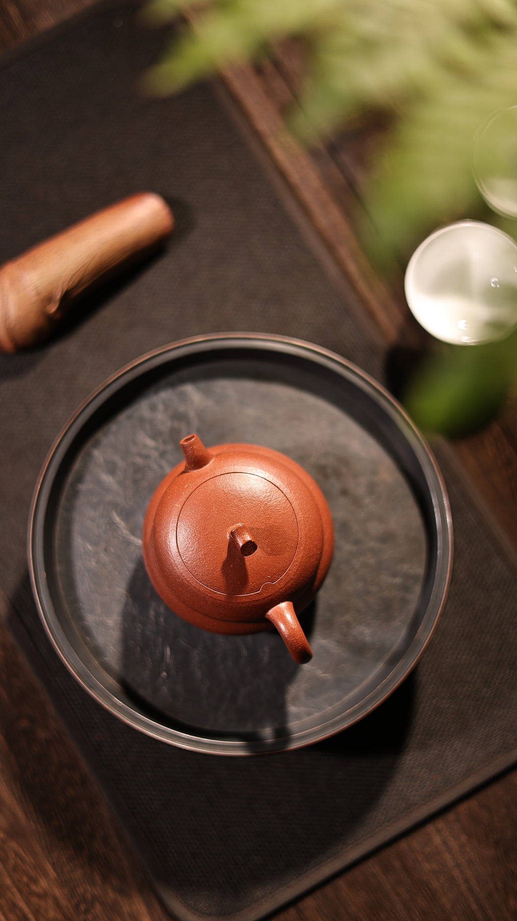 Handmade Yixing Zisha Teapot "Fu Yuan Hu Lu" (Fortunate Gourd) | 福圆葫芦 - 93 ml