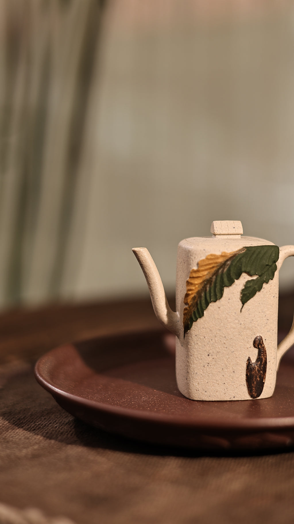 Handmade Yixing Zisha Teapot "Ren Jian Yan Huo" (The Warmth of Life)  | 人间烟火 - 104ml