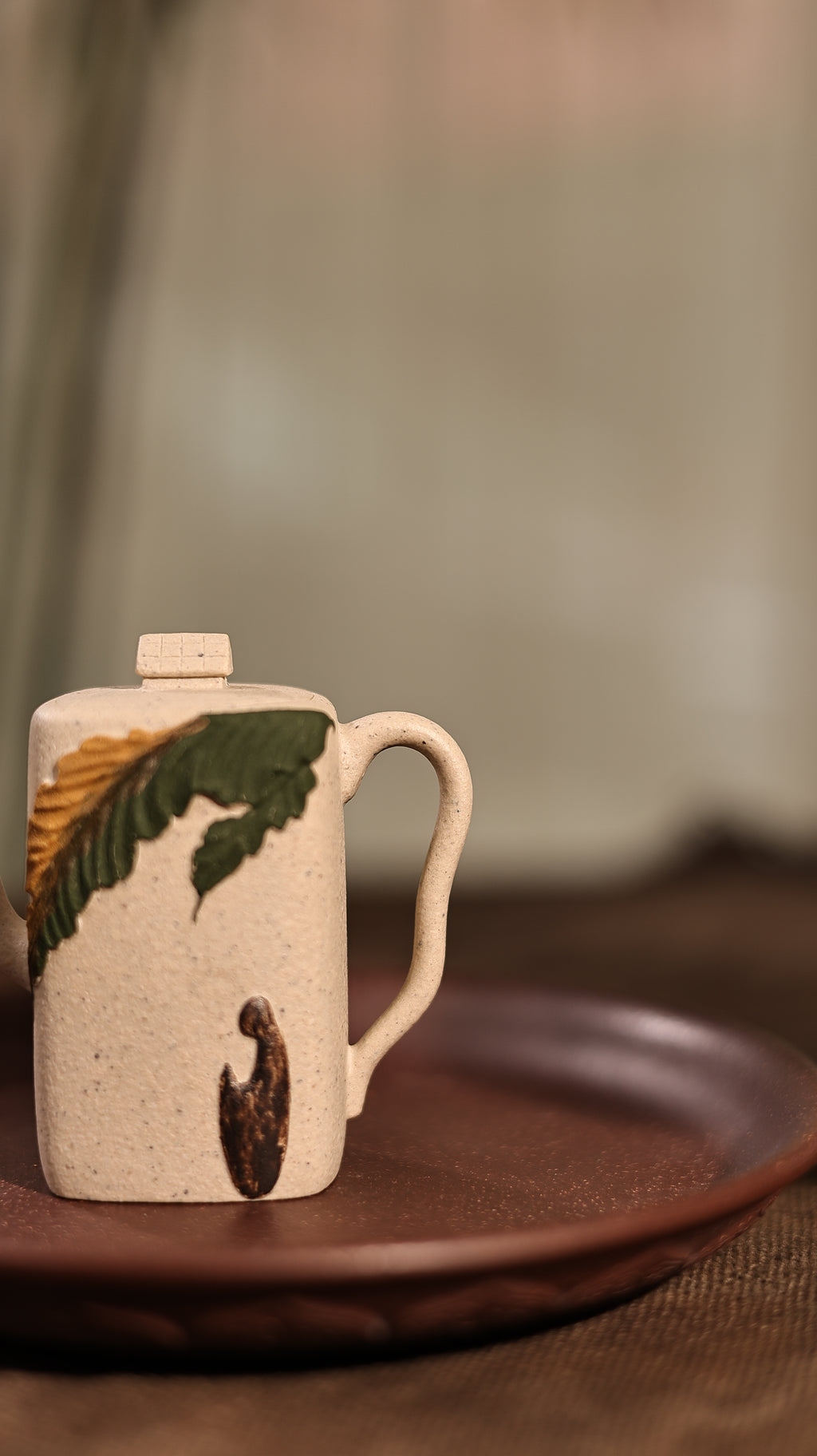 Handmade Yixing Zisha Teapot "Ren Jian Yan Huo" (The Warmth of Life)  | 人间烟火 - 104ml