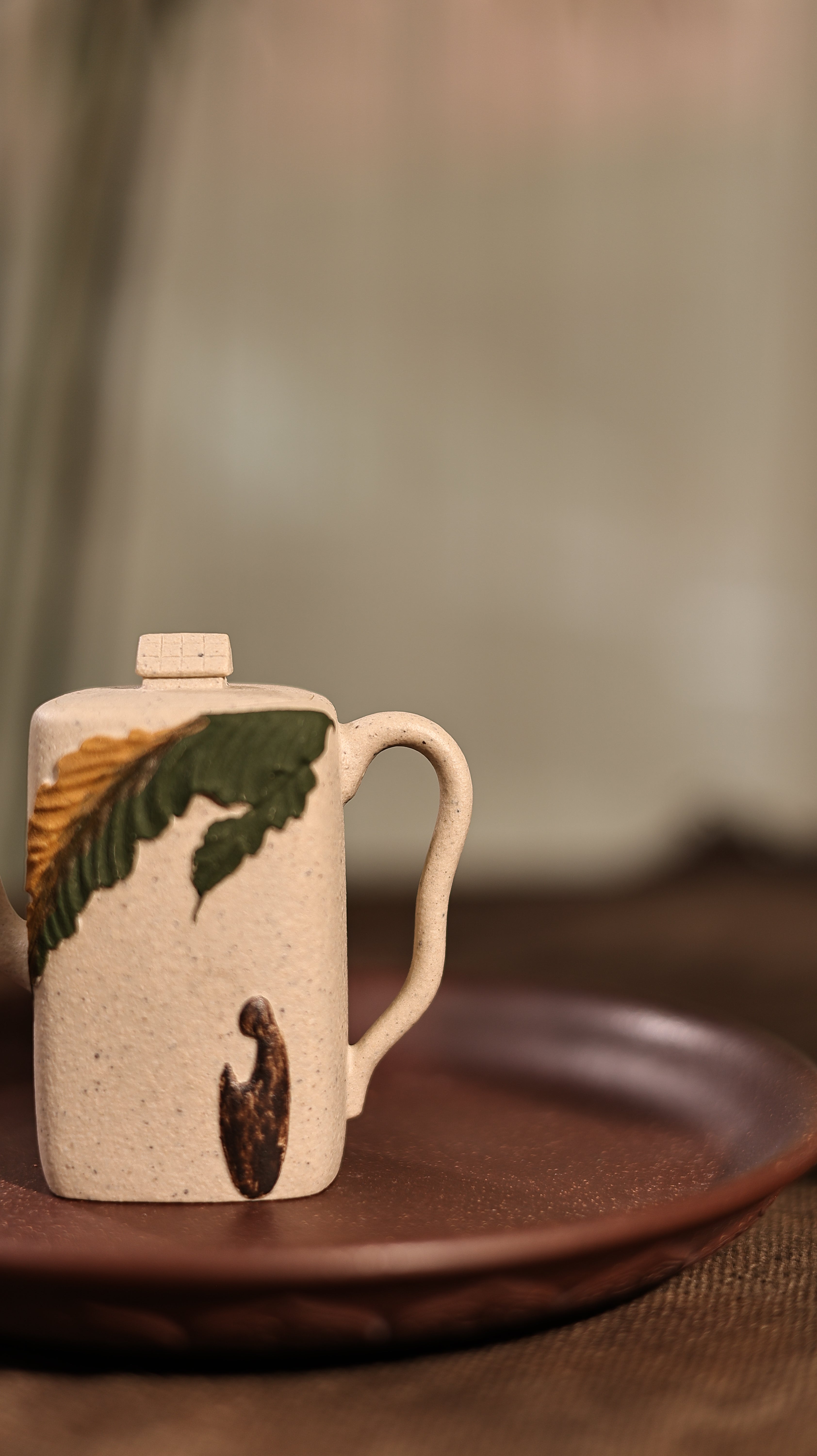 Handmade Yixing Zisha Teapot "Ren Jian Yan Huo" (The Warmth of Life)  | 人间烟火 - 104ml