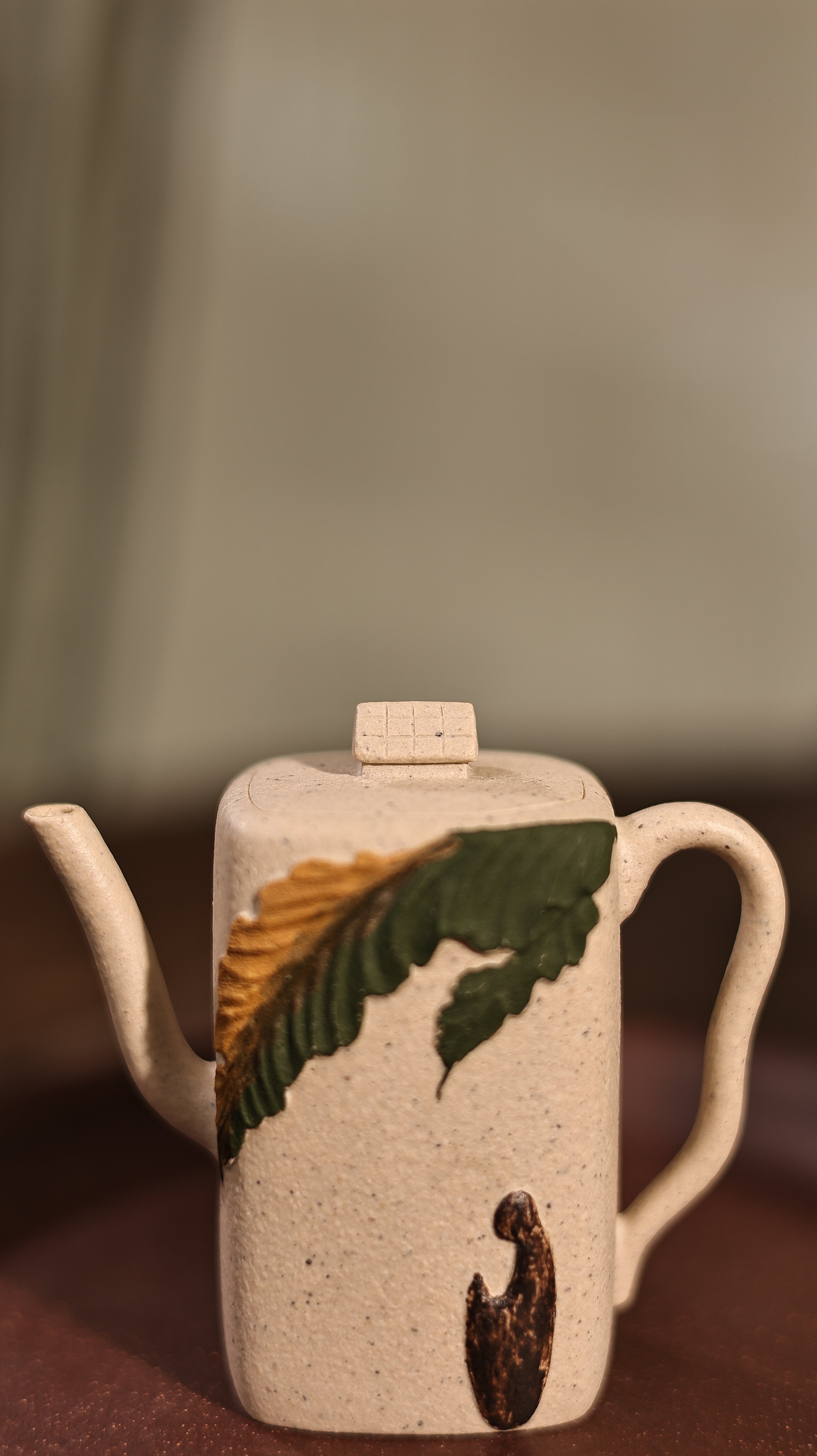 Handmade Yixing Zisha Teapot "Ren Jian Yan Huo" (The Warmth of Life)  | 人间烟火 - 104ml