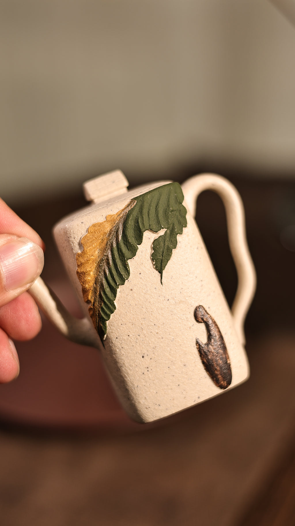 Handmade Yixing Zisha Teapot "Ren Jian Yan Huo" (The Warmth of Life)  | 人间烟火 - 104ml