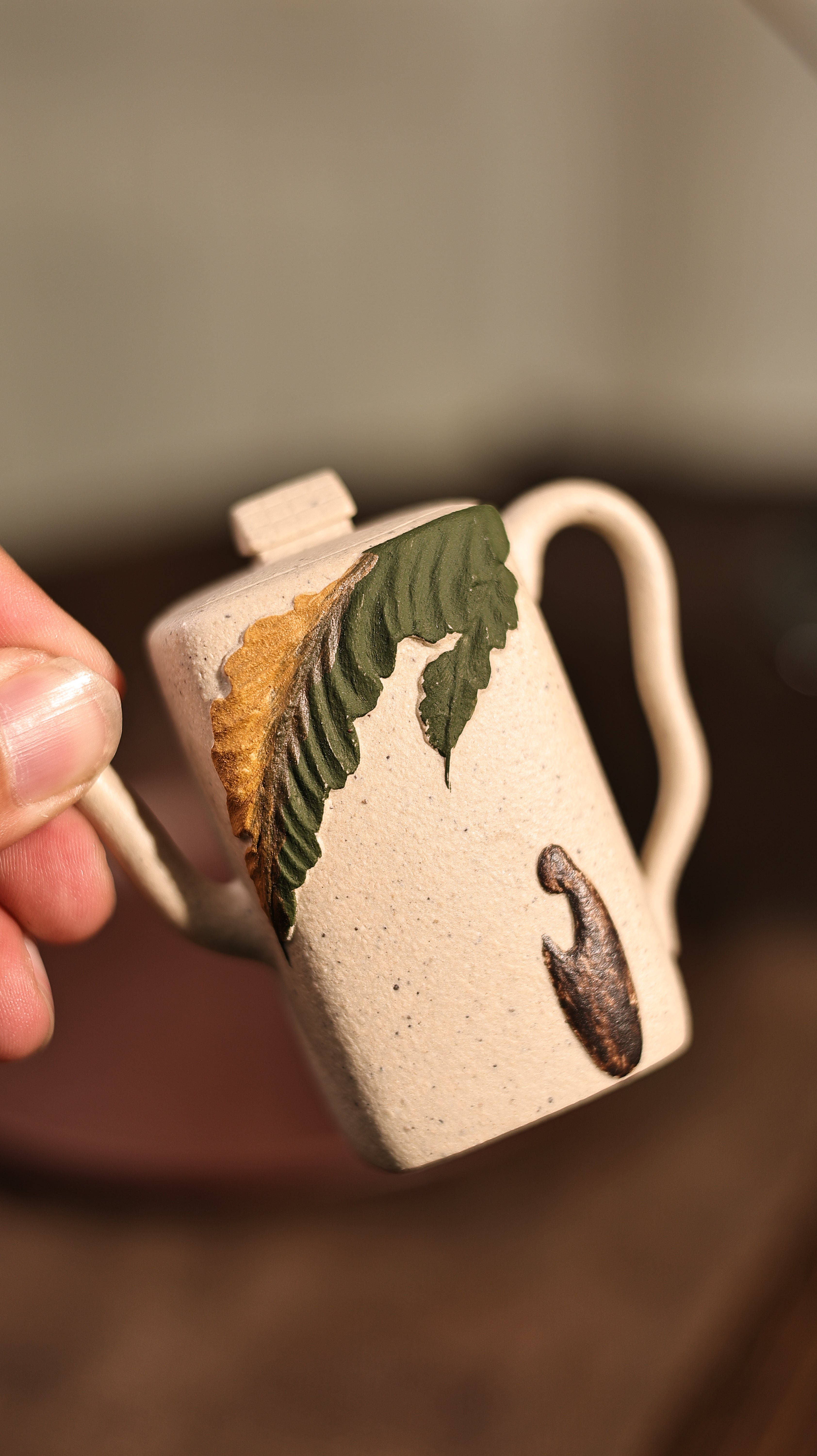 Handmade Yixing Zisha Teapot "Ren Jian Yan Huo" (The Warmth of Life)  | 人间烟火 - 104ml