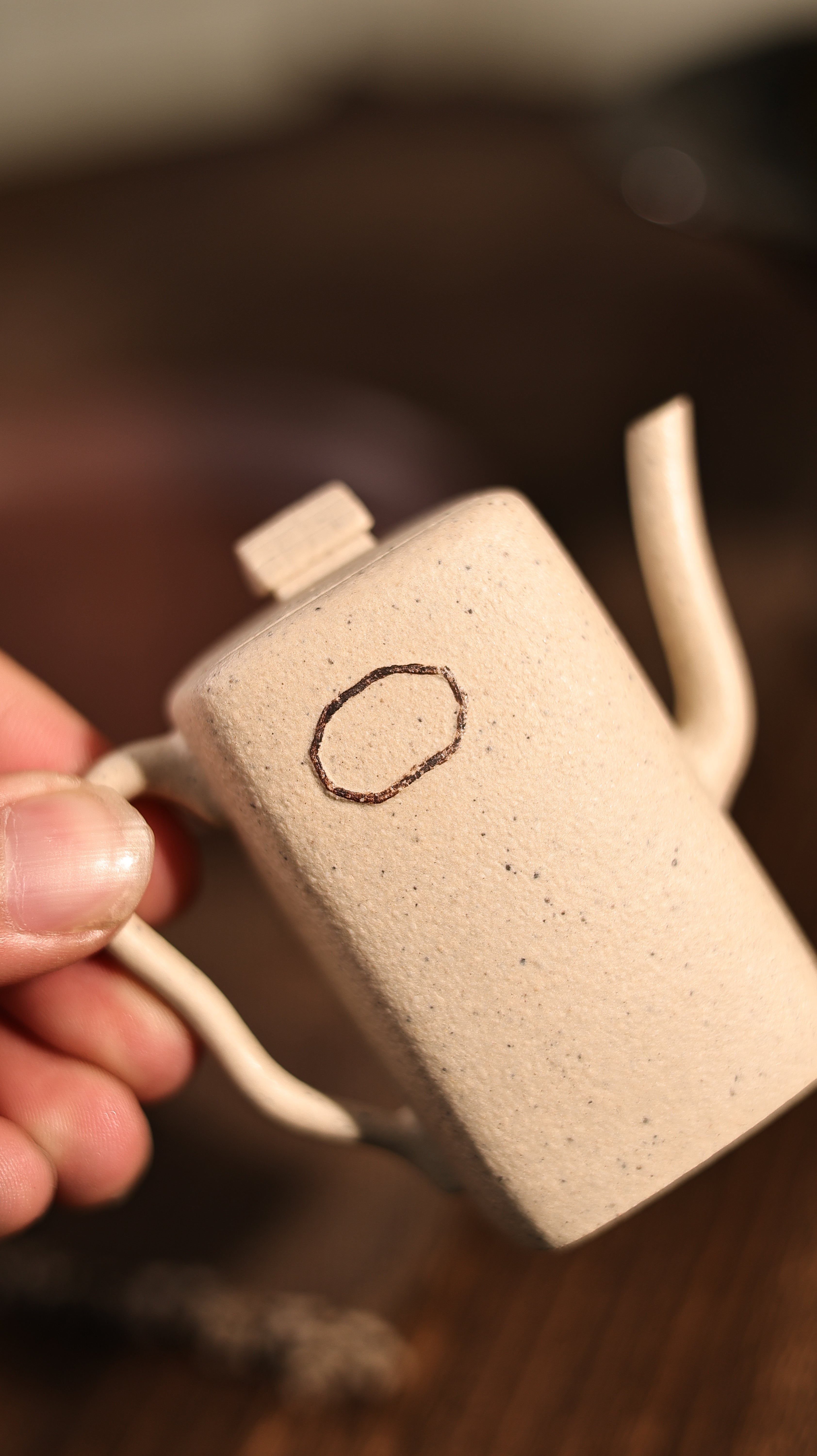 Handmade Yixing Zisha Teapot "Ren Jian Yan Huo" (The Warmth of Life)  | 人间烟火 - 104ml