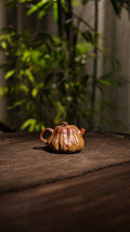 Handmade Yixing Zisha Teapot "Da Zhuo Gua" | 大拙瓜 - 95 ml