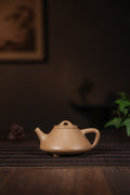 Handmade Yixing Zisha Teapot "Zi Ye" (Ziye Shi Piao / Stone Scoop) | 子冶石瓢 - 200ml