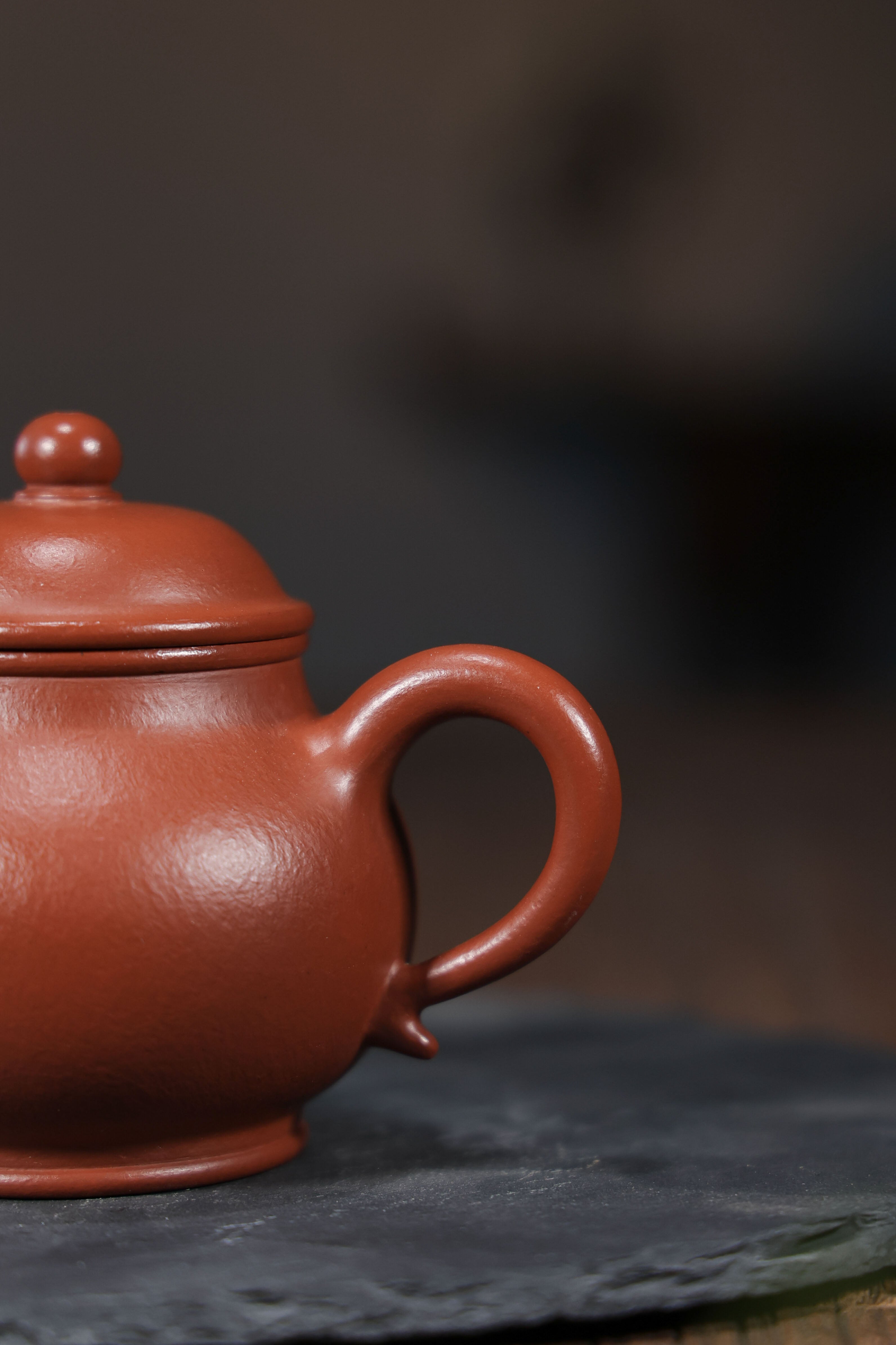 Handmade Yixing Zisha Teapot "Pan Hu" | 潘壶 - 170ml