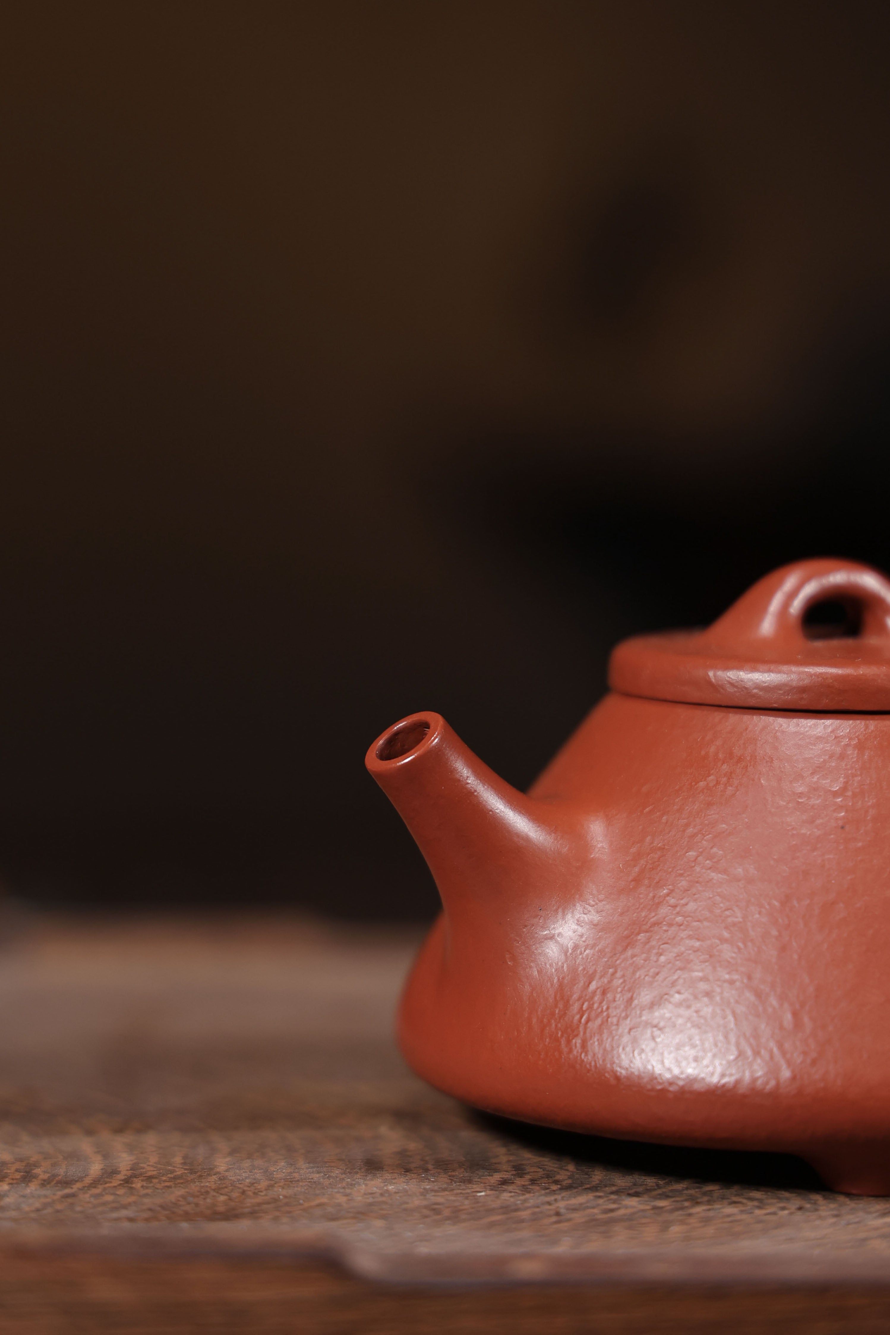 Handmade Yixing Zisha Teapot "Zi Ye" (Ziye Shi Piao / Stone Scoop) | 子冶石瓢 - 170ml