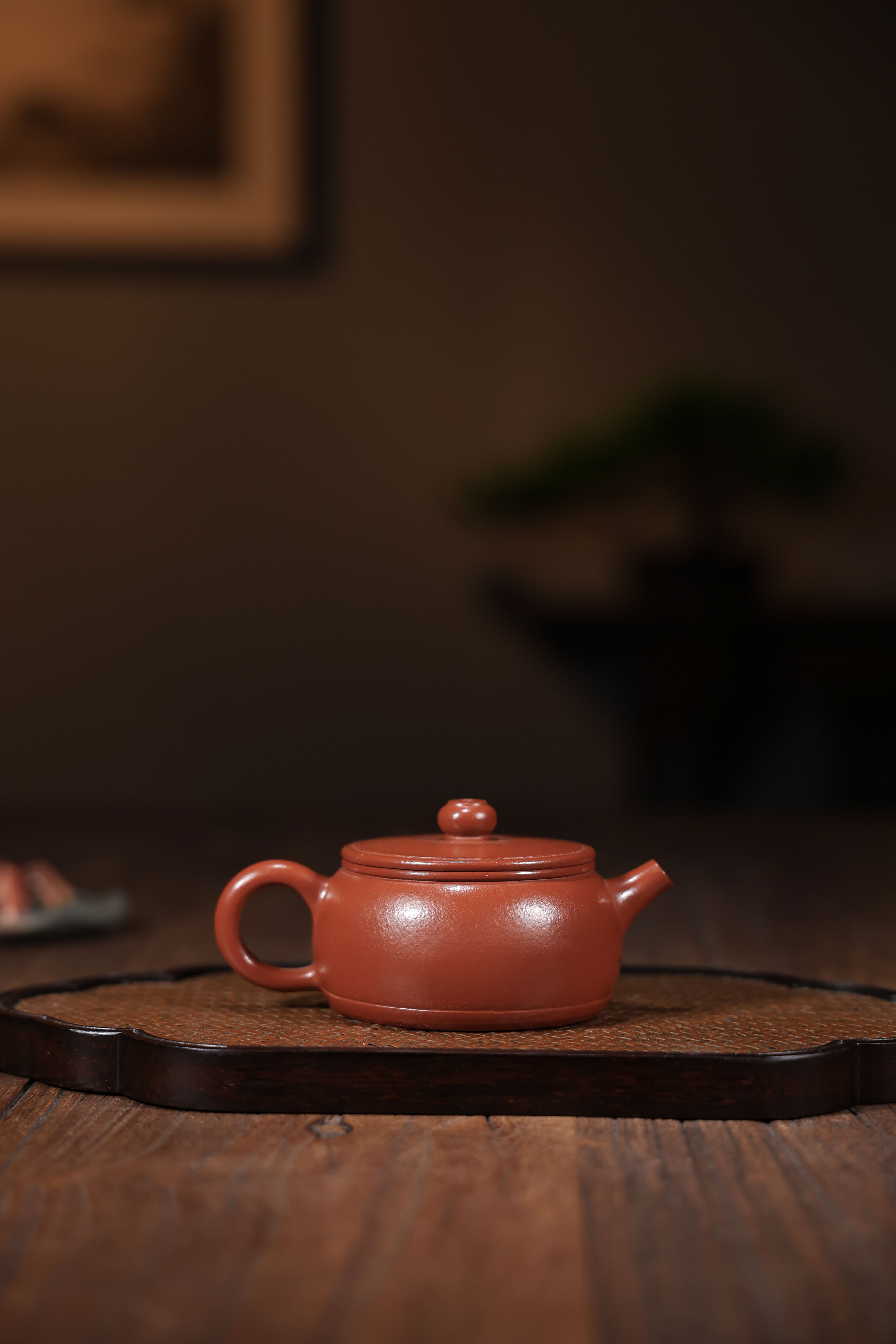 Handmade Yixing Zisha Teapot "Le Gu" (Joyful Drum) | 乐鼓 - 130ml
