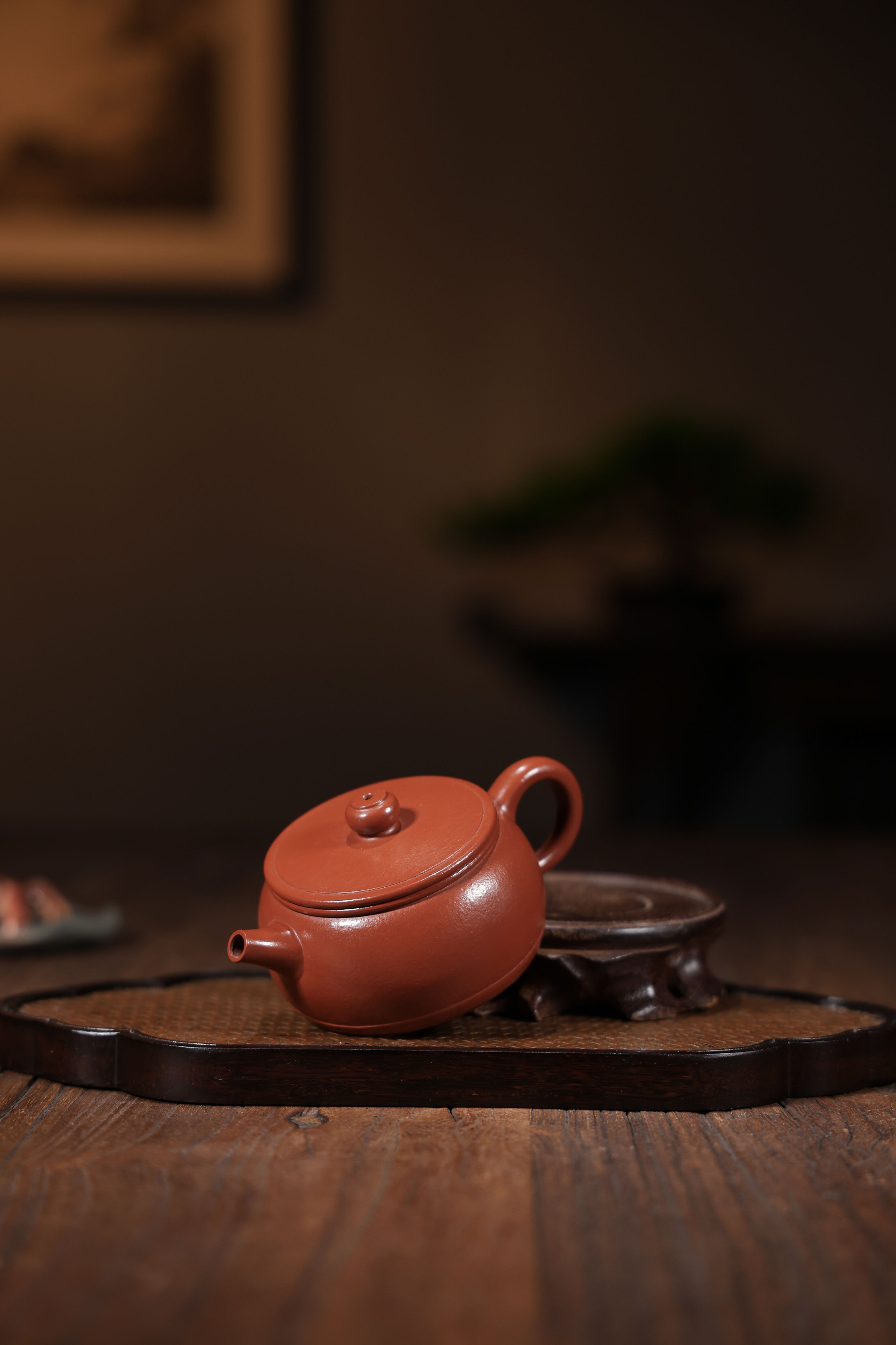 Handmade Yixing Zisha Teapot "Le Gu" (Joyful Drum) | 乐鼓 - 130ml