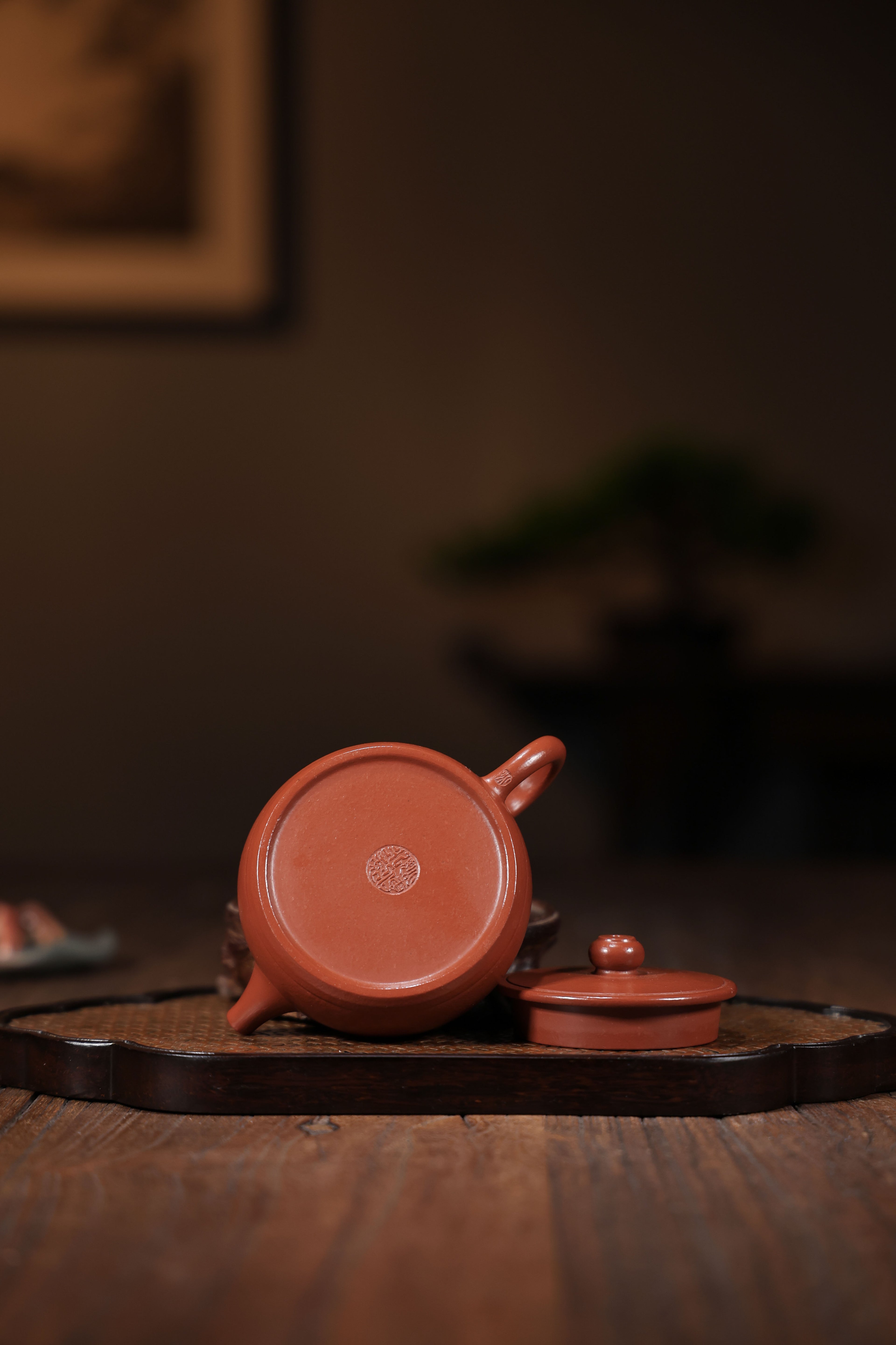 Handmade Yixing Zisha Teapot "Le Gu" (Joyful Drum) | 乐鼓 - 130ml