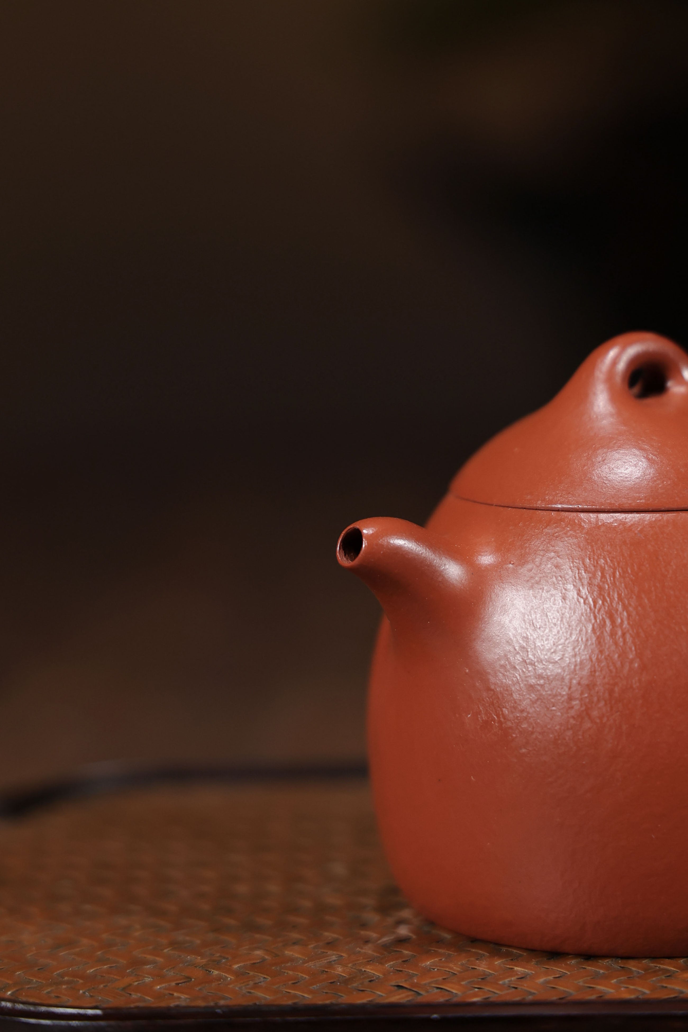 Handmade Yixing Zisha Teapot "Qin Quan" (Qin Weight) | 秦权 - 130ml