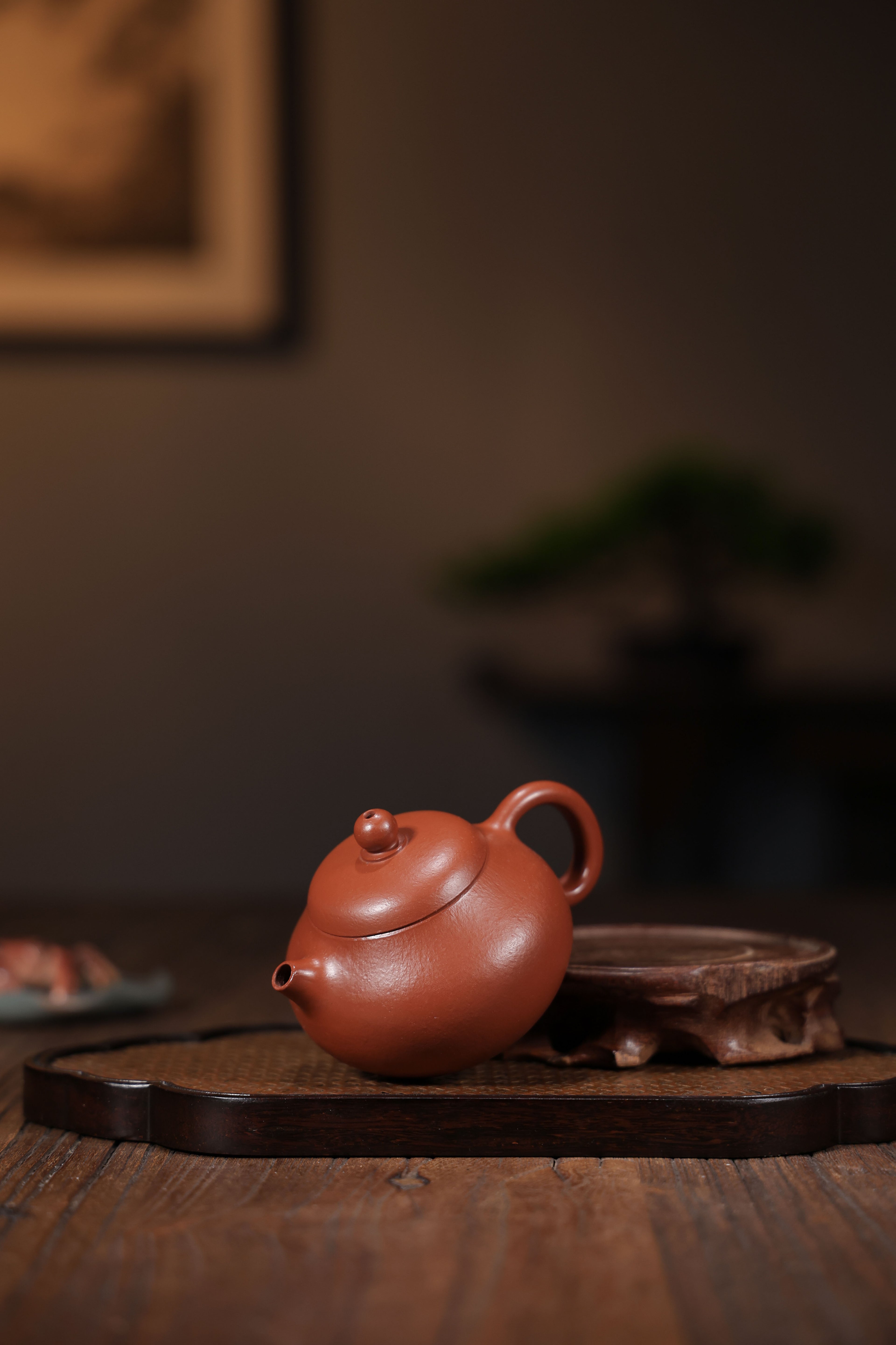 Handmade Yixing Zisha Teapot "Wen Dan" (Pomelo) | 文旦 - 150ml