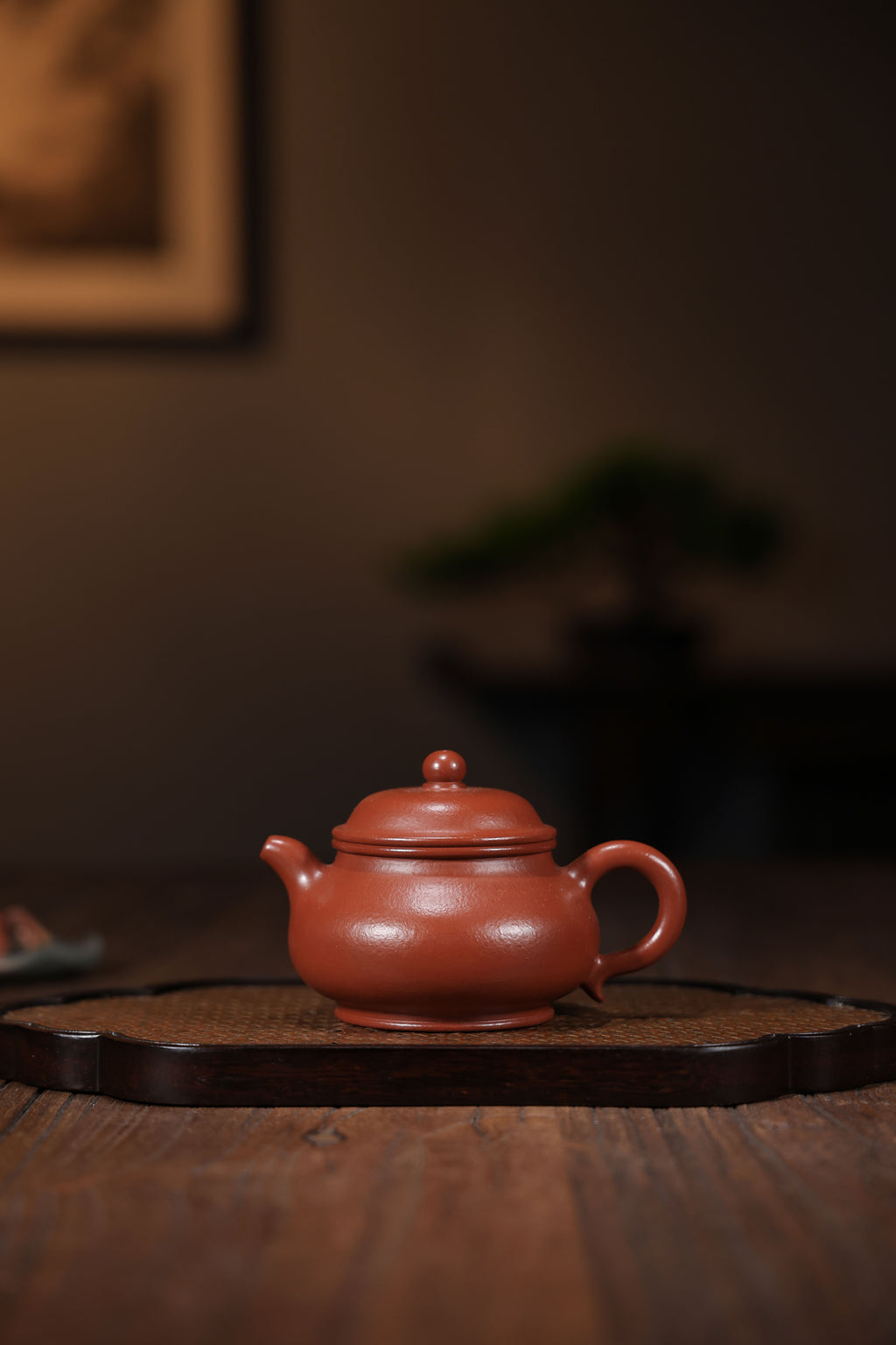 Handmade Yixing Zisha Teapot "Ai Pan" | 矮潘 - 150ml