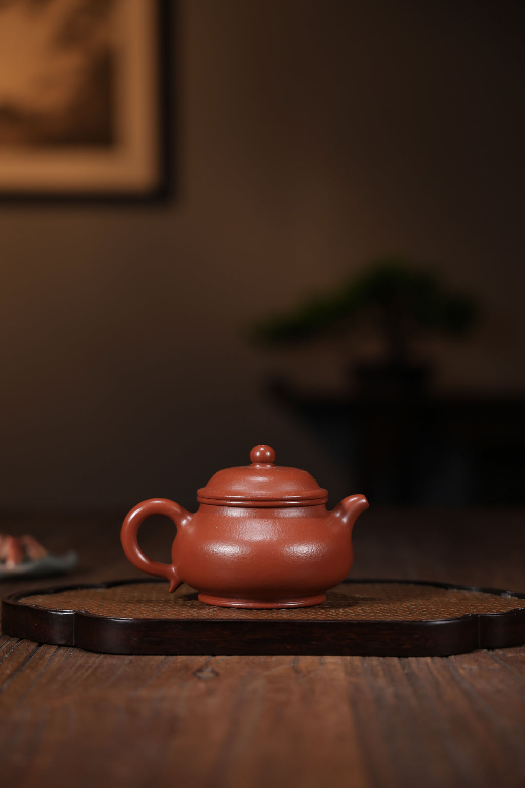 Handmade Yixing Zisha Teapot "Ai Pan" | 矮潘 - 150ml