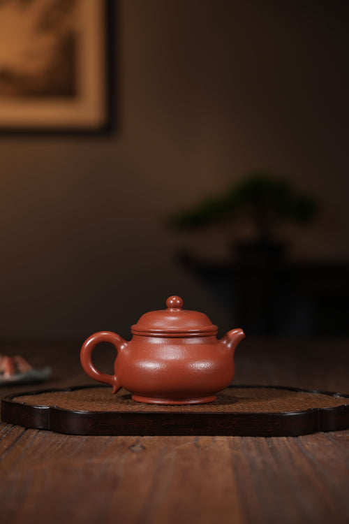 Handmade Yixing Zisha Teapot "Ai Pan" | 矮潘 - 150ml