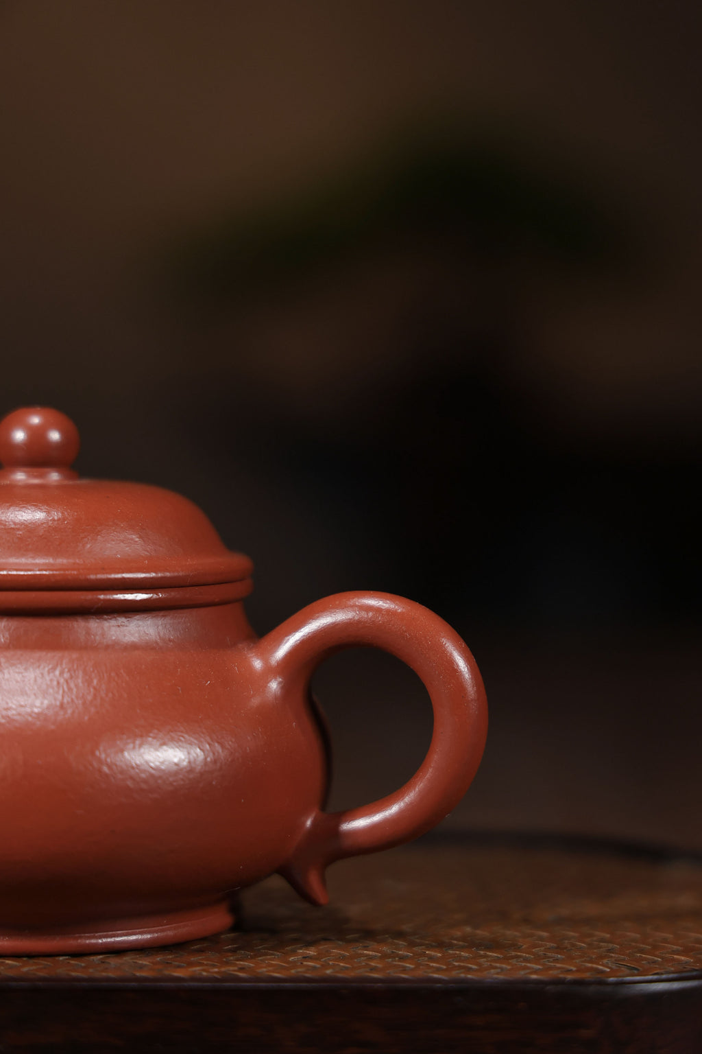 Handmade Yixing Zisha Teapot "Ai Pan" | 矮潘 - 150ml