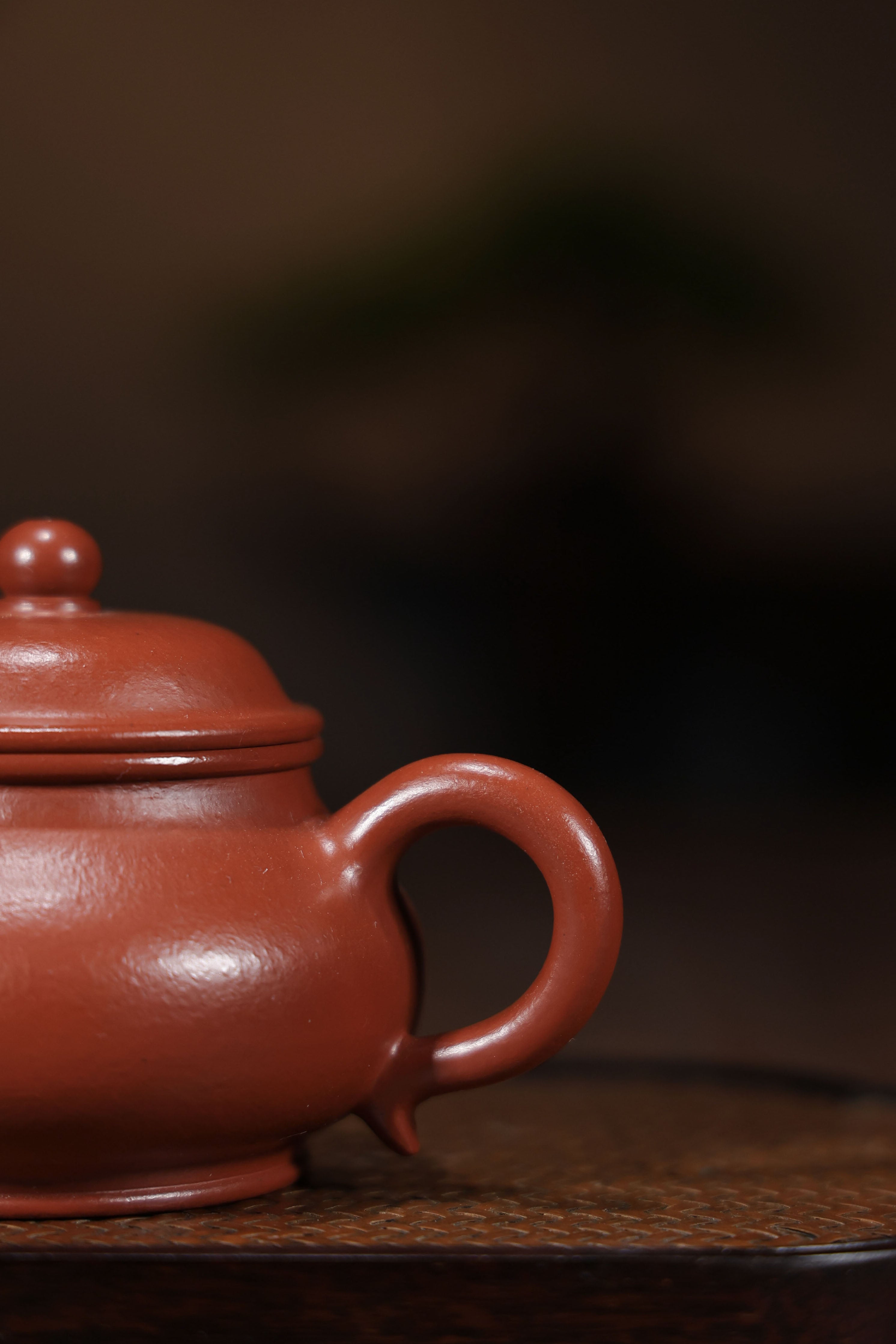 Handmade Yixing Zisha Teapot "Ai Pan" | 矮潘 - 150ml