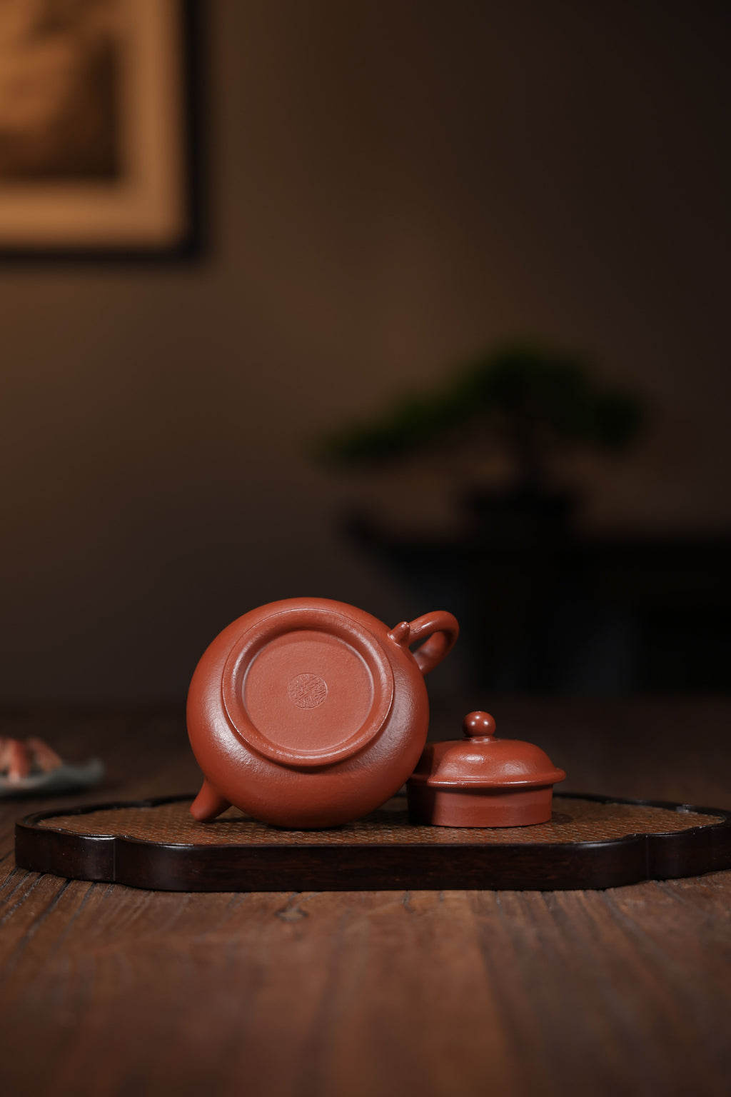 Handmade Yixing Zisha Teapot "Ai Pan" | 矮潘 - 150ml